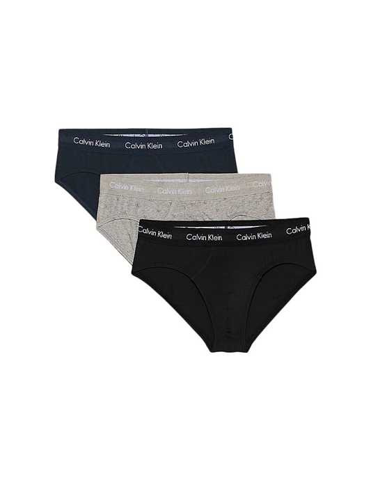 Calvin Klein Confezione 3 Slip Uomo tripack Mutande CK Articolo U2661G 3P Hip Br