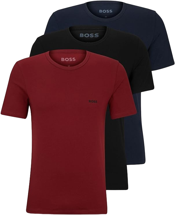 3 T Shirt Uomo in puro cotone Hugo Boss 50499445 10243514