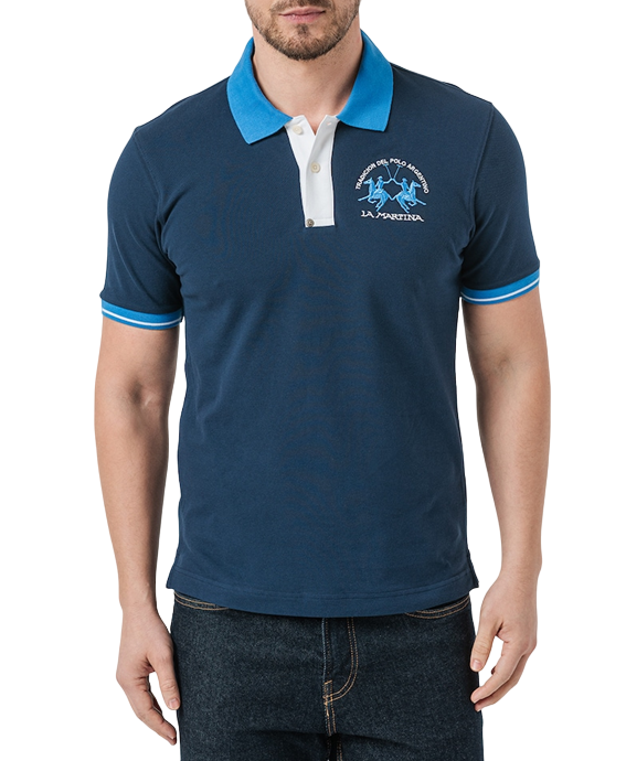 Polo uomo La Martina art YMP005 PK001