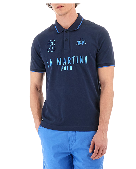 Polo uomo La Martina art YMP320 PK001