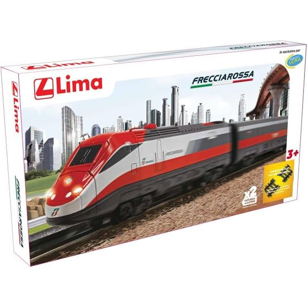PISTA TRENO FRECCIAROSSA EPR 500 ELETTRICA TRENINO LIMA HL1409 185X101CM