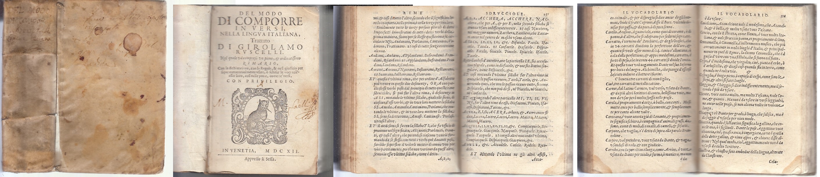 LH- DIMOSTRAZIONE DELLA ESSENZA ED ATTRIBUTI D&rsquo;IDDIO - DERHAM---- 1717- C- XFS77