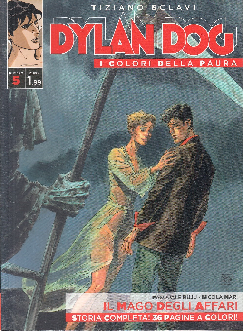 FB- DYLAN DOG I COLORI DELLA PAURA N.6 - TIZIANO SCLAVI - BONELLI - B - D25