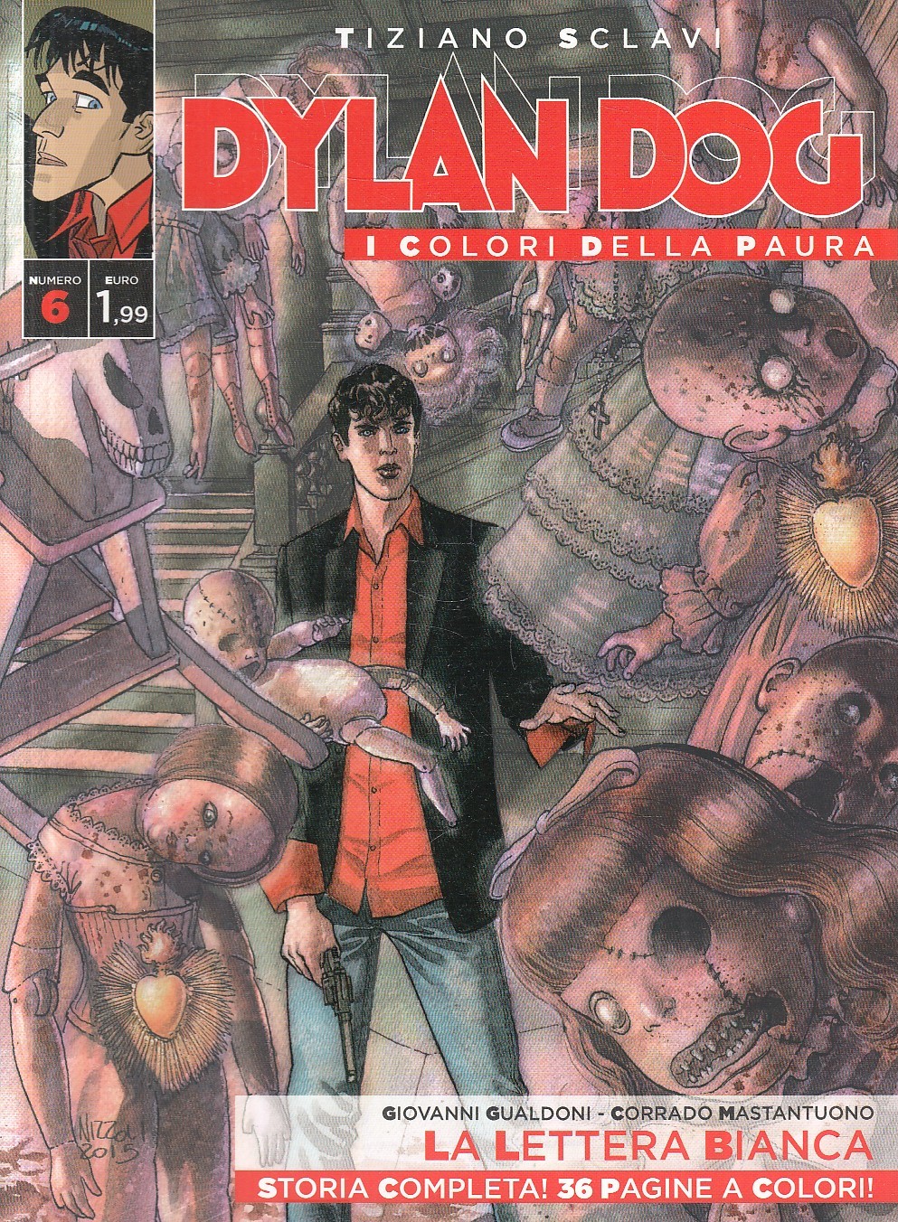 FB- DYLAN DOG I COLORI DELLA PAURA N.51 - TIZIANO SCLAVI - BONELLI - B - D25