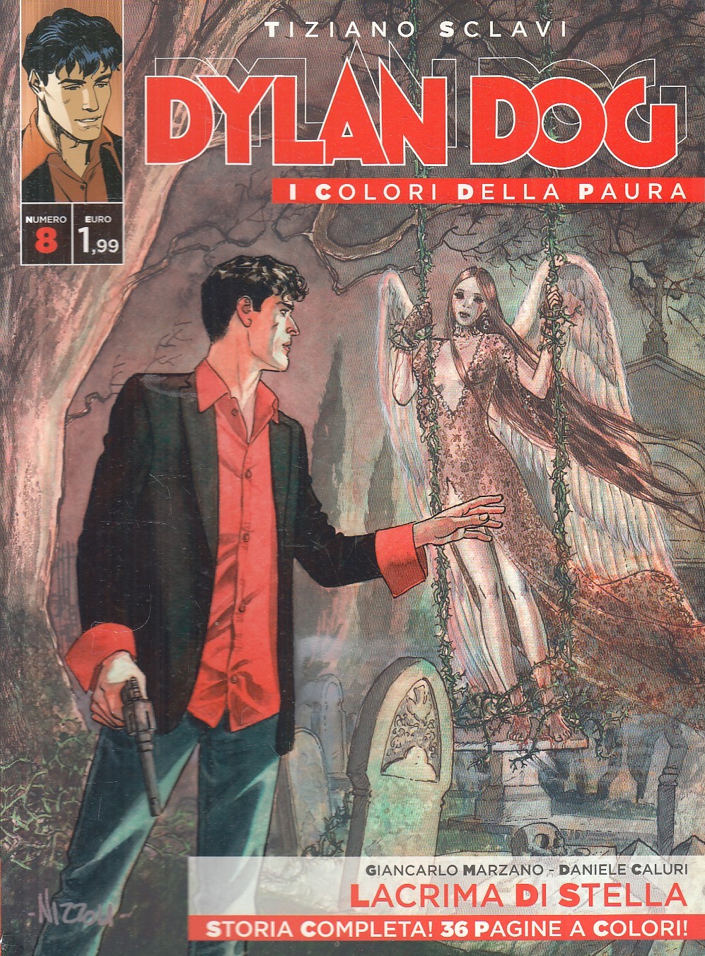 FB- DYLAN DOG IL NERO DELLA PAURA N.17 - TIZIANO SCLAVI - BONELLI - B - D25