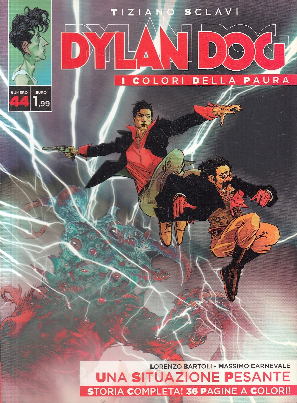 FB- DYLAN DOG I COLORI DELLA PAURA N.48 - TIZIANO SCLAVI - BONELLI - B - D25