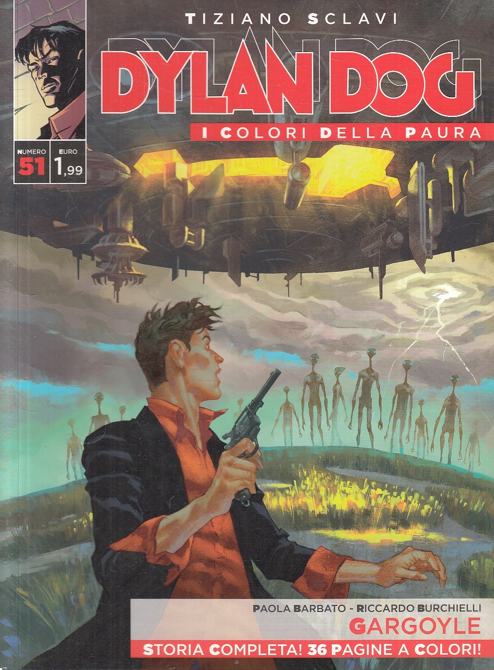 FB- DYLAN DOG I COLORI DELLA PAURA N.8 - TIZIANO SCLAVI - BONELLI - B - D25