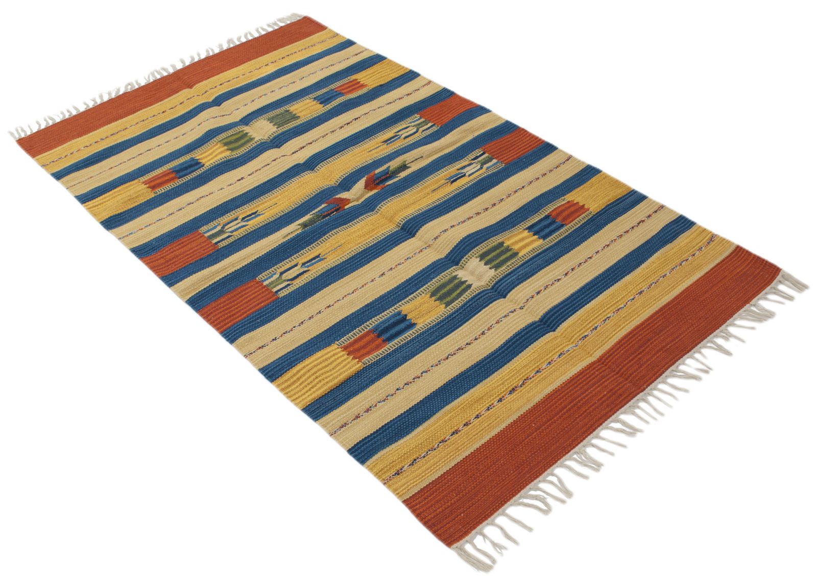 HAND MAD Milan KILIM COTTON 60×40 CM