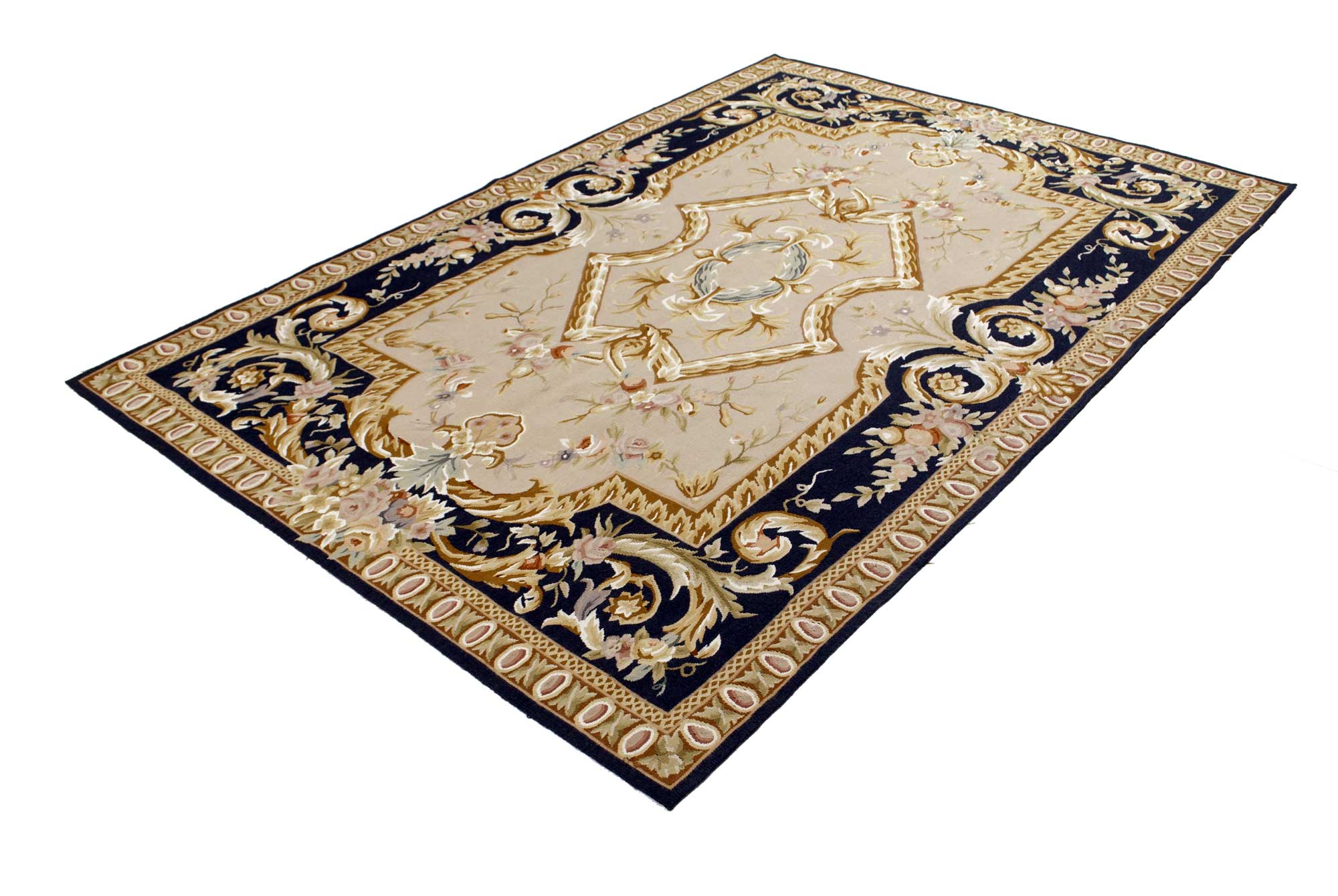 Aubusson extra fin Quality (CM 215×155)- (Galleria farah1970) #