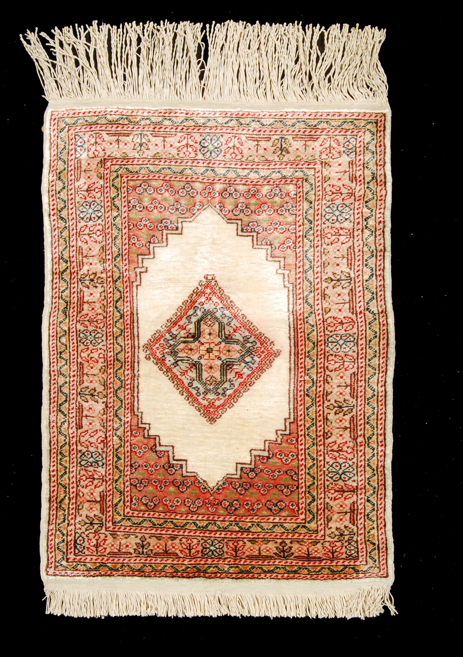 Hereche Istanbul Silk Tappeto Carpet Tapis Teppich Alfombra Rug Tapiet 60×40 CM