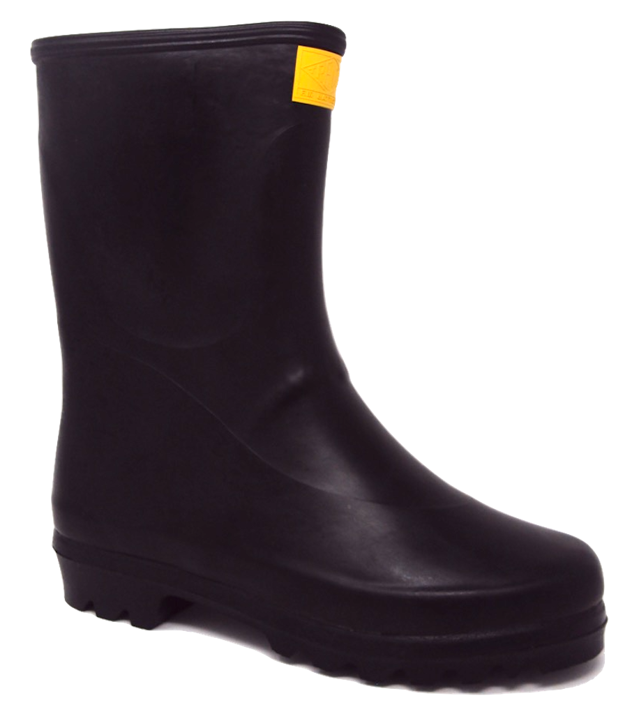 TRENTO TRONCHETTO NERO STIVALI GOMMA BASSI