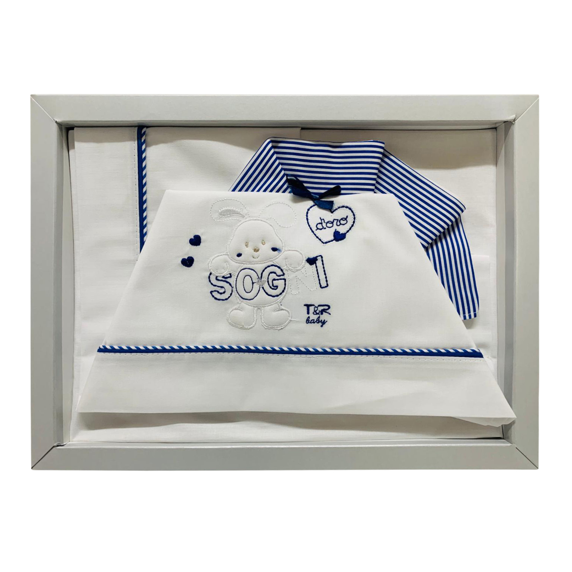 Coordinato culla carrozzina Piccole Emozioni neonato set 3 pezzi in cotone 2517 - Foto 7 di 16