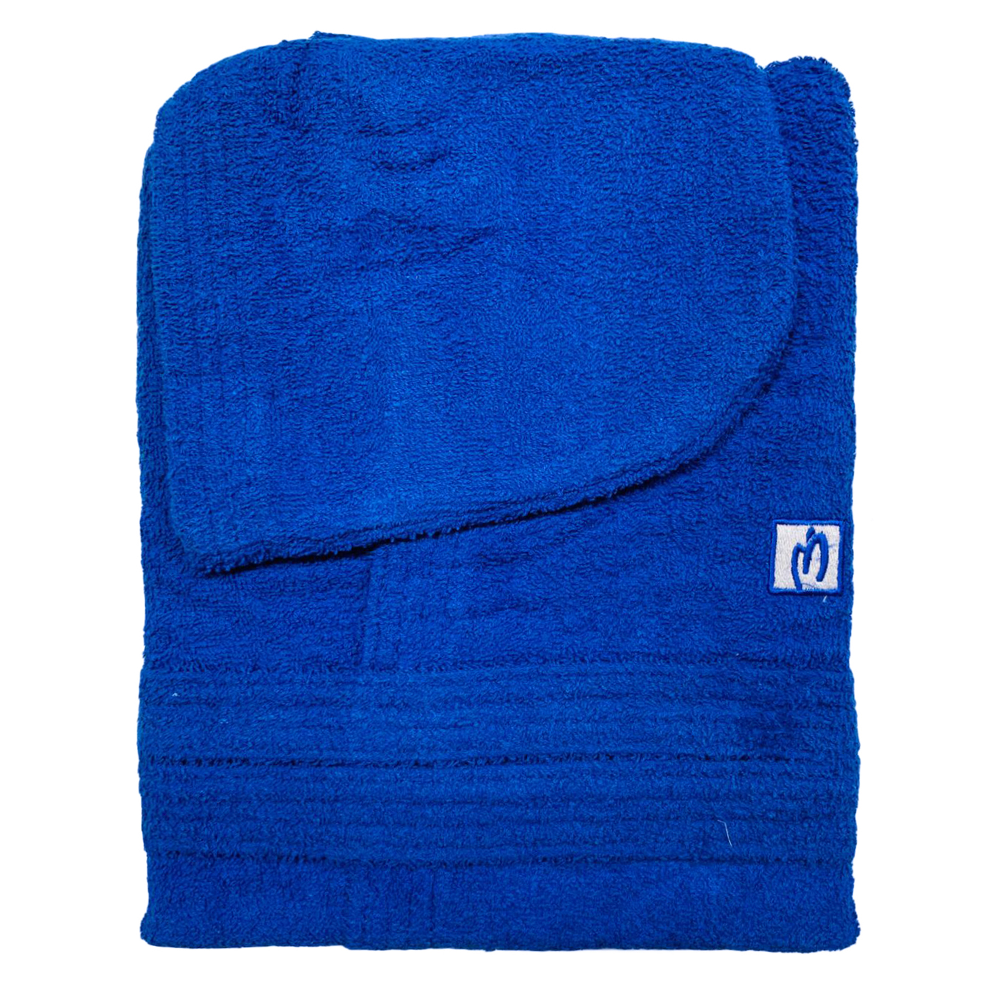 Marta Marzotto Baumwollfrottee Bademantel Herren Damen mit Kapuze 2665 - Bild 4 von 12