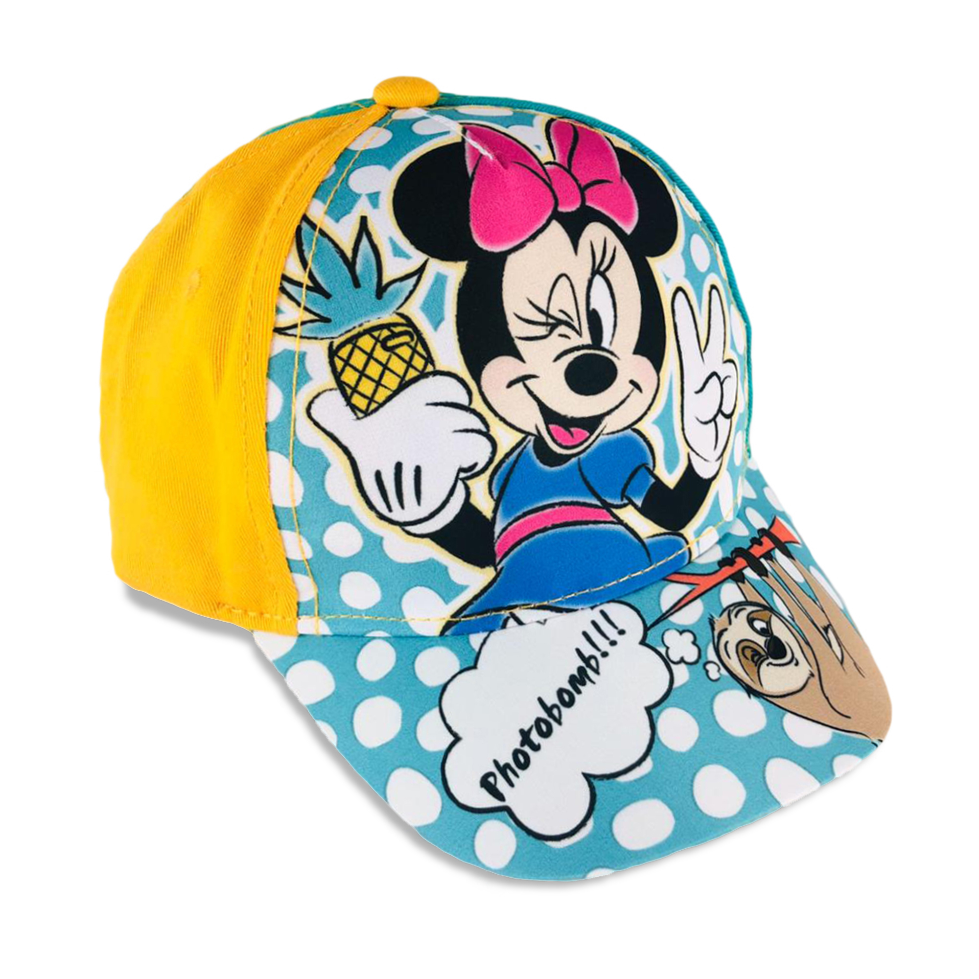 Cappellino per bambina ufficiale Disney Minnie berretto con visiera 2719 - Picture 3 of 3