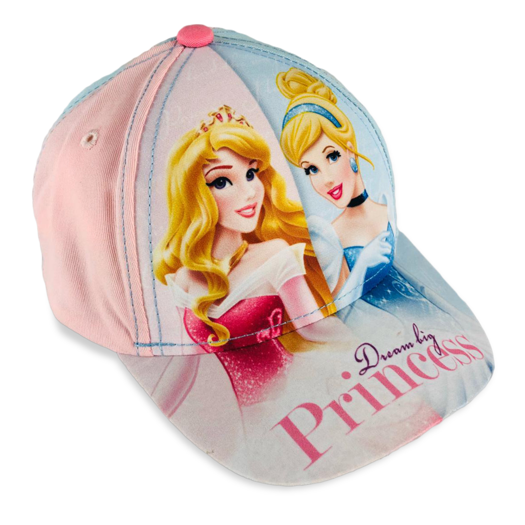 Cappellino per bambina ufficiale Disney Principesse berretto con visiera 2724 - Picture 2 of 3