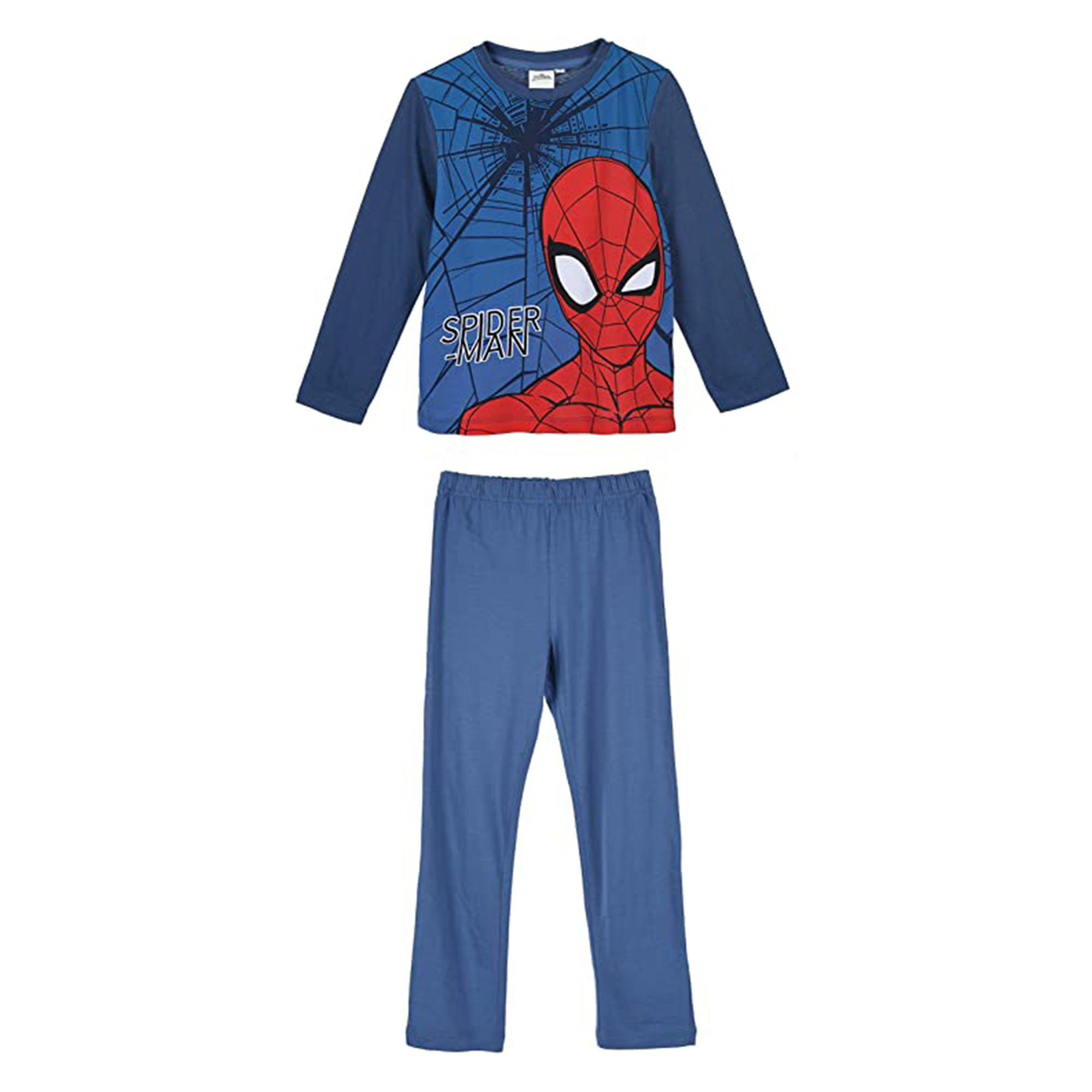 Official Marvel Spideraman Long Sleeve Baby Pyjamas 3299 - Picture 3 of 3