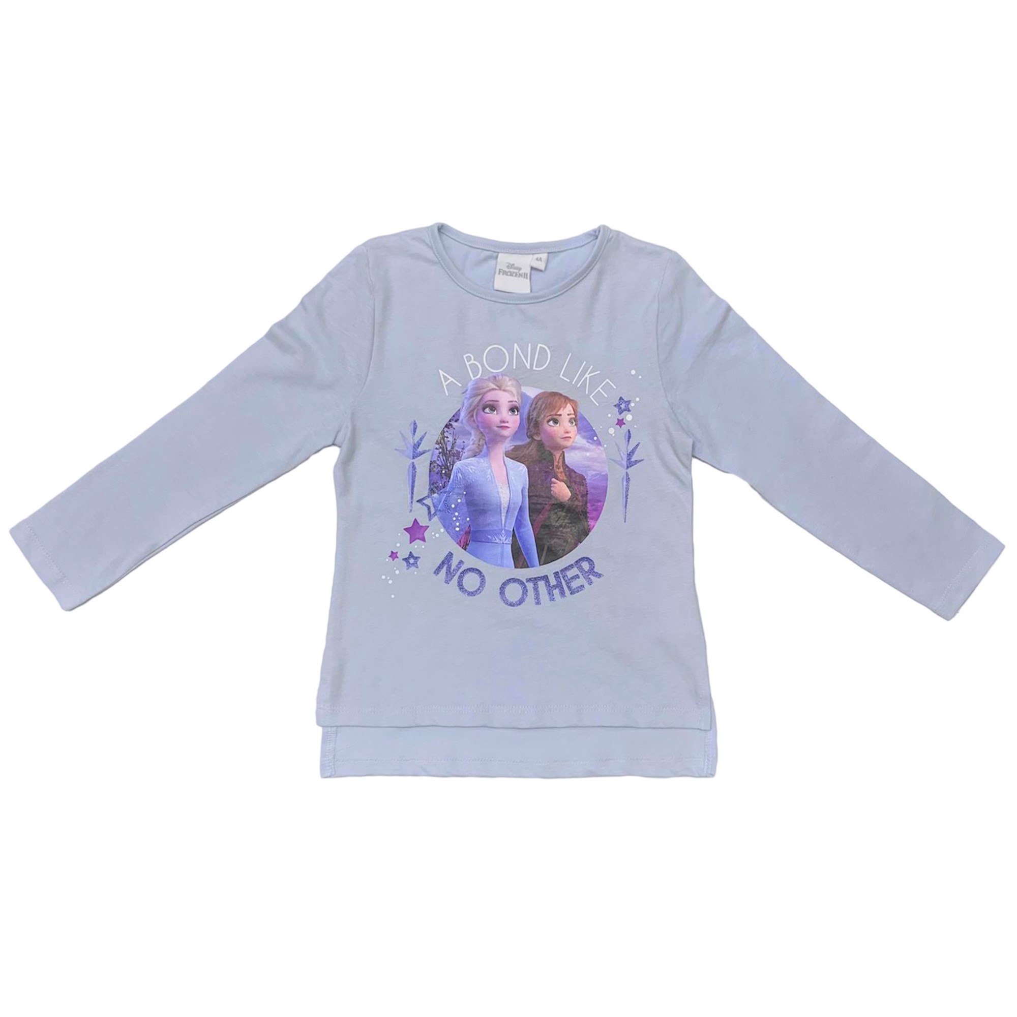 Official Disney Frozen Elsa Girls Long Sleeve T-Shirt Original 3324 - Picture 3 of 4