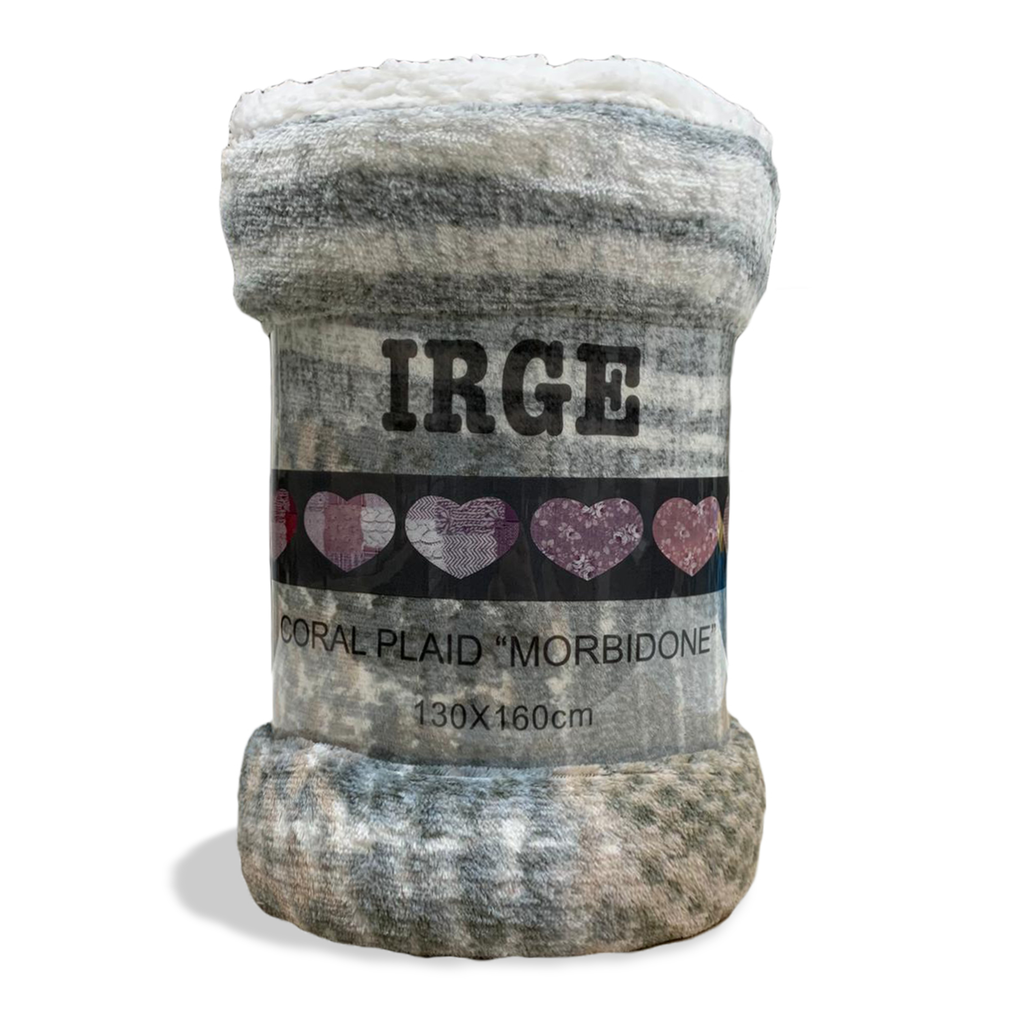 Plaid coperta con ricciolino microfibra multifunzionale singolo 130x160 cm 3518 - Imagen 14 de 36