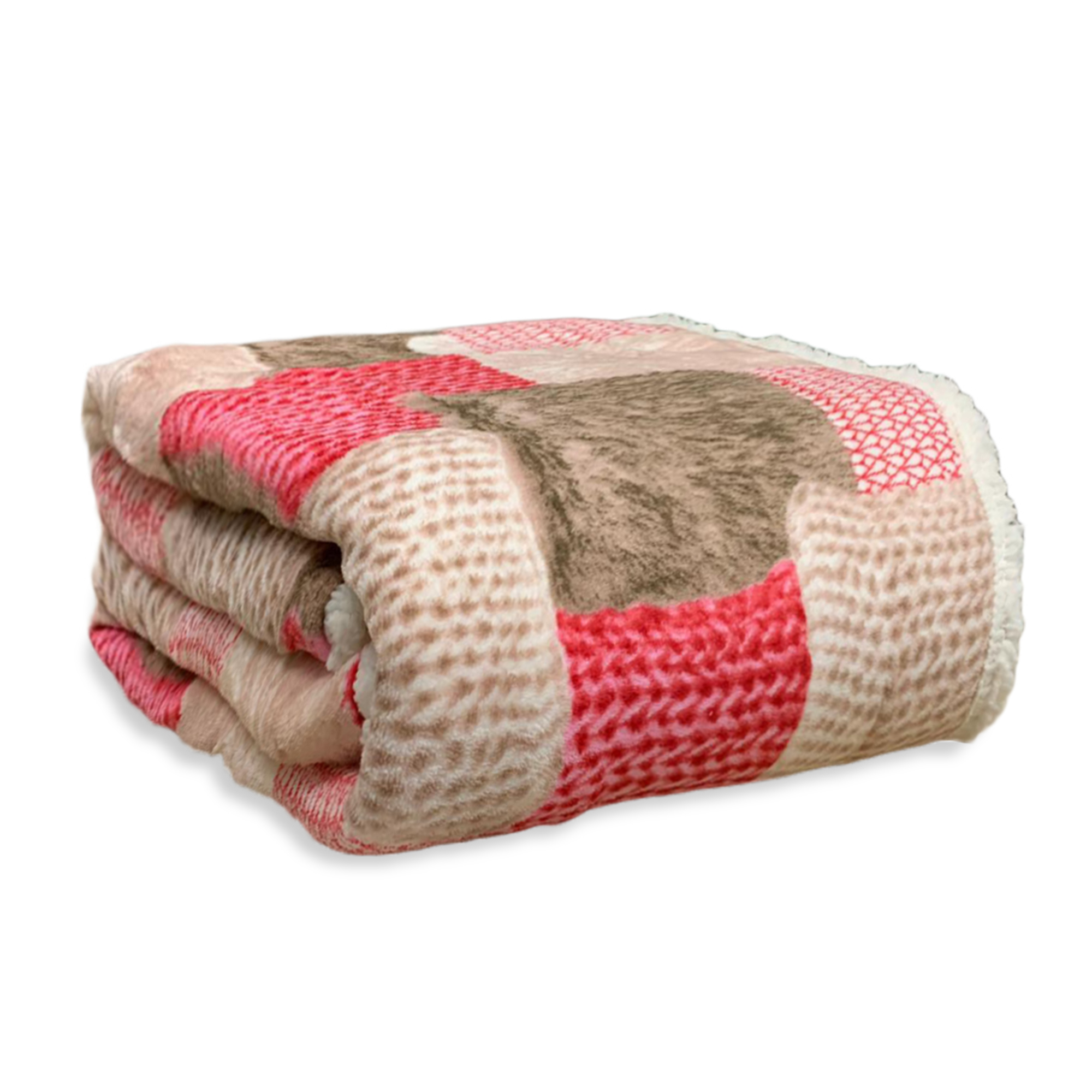 Plaid coperta Irge con ricciolino microfibra multifunzionale 160x210 cm 3519 - Imagen 31 de 36