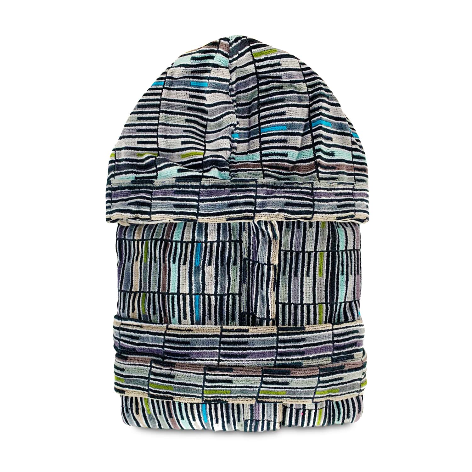 Sommaruga Herren Chenille Frottee Bademantel mit Kapuze 3590 - Bild 7 von 34