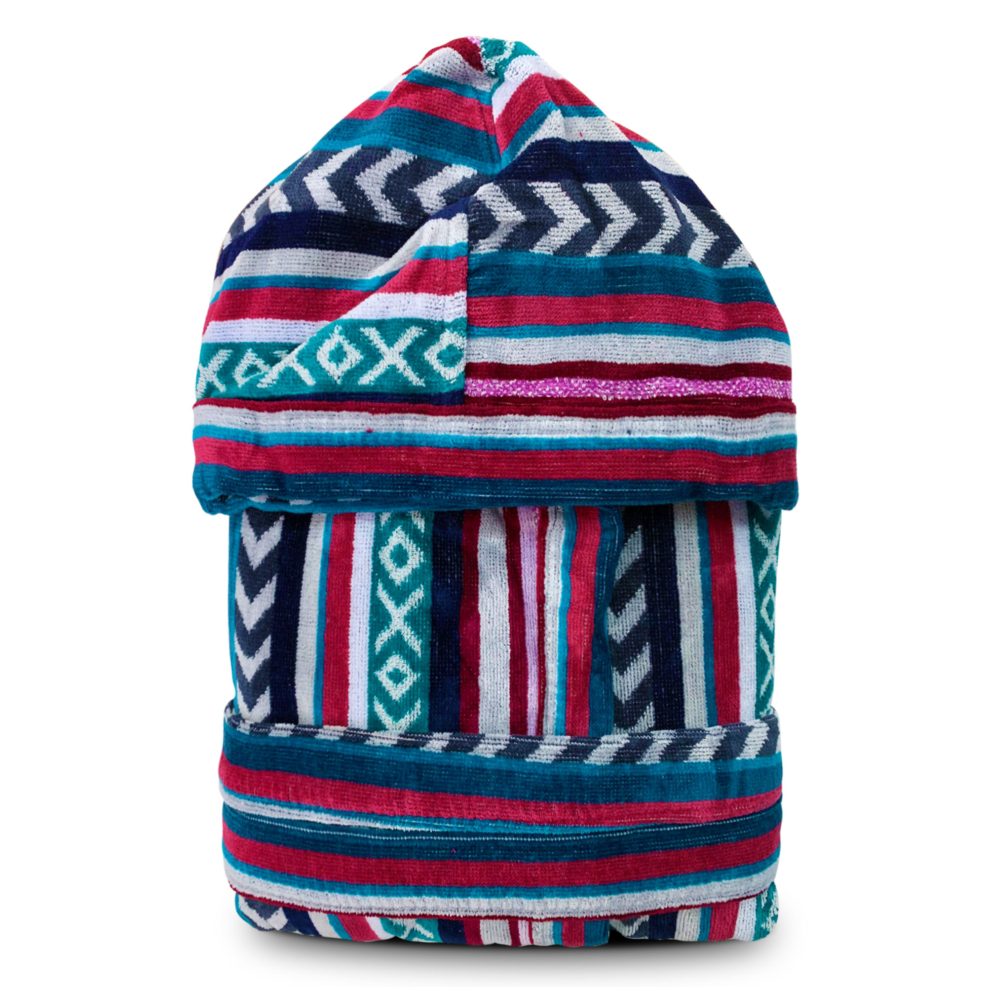 Sommaruga Herren Chenille Frottee Bademantel mit Kapuze 3590 - Bild 16 von 34
