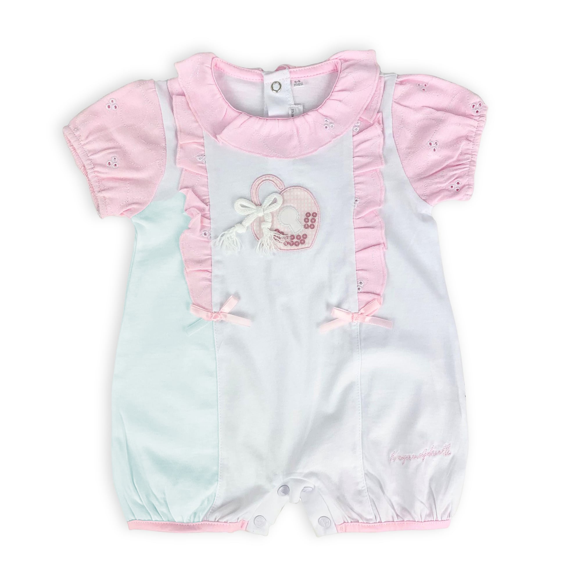 Nazareno Gabrielli Mädchen Overall Pullover Baby Body Baumwolle 4168 - Bild 2 von 3