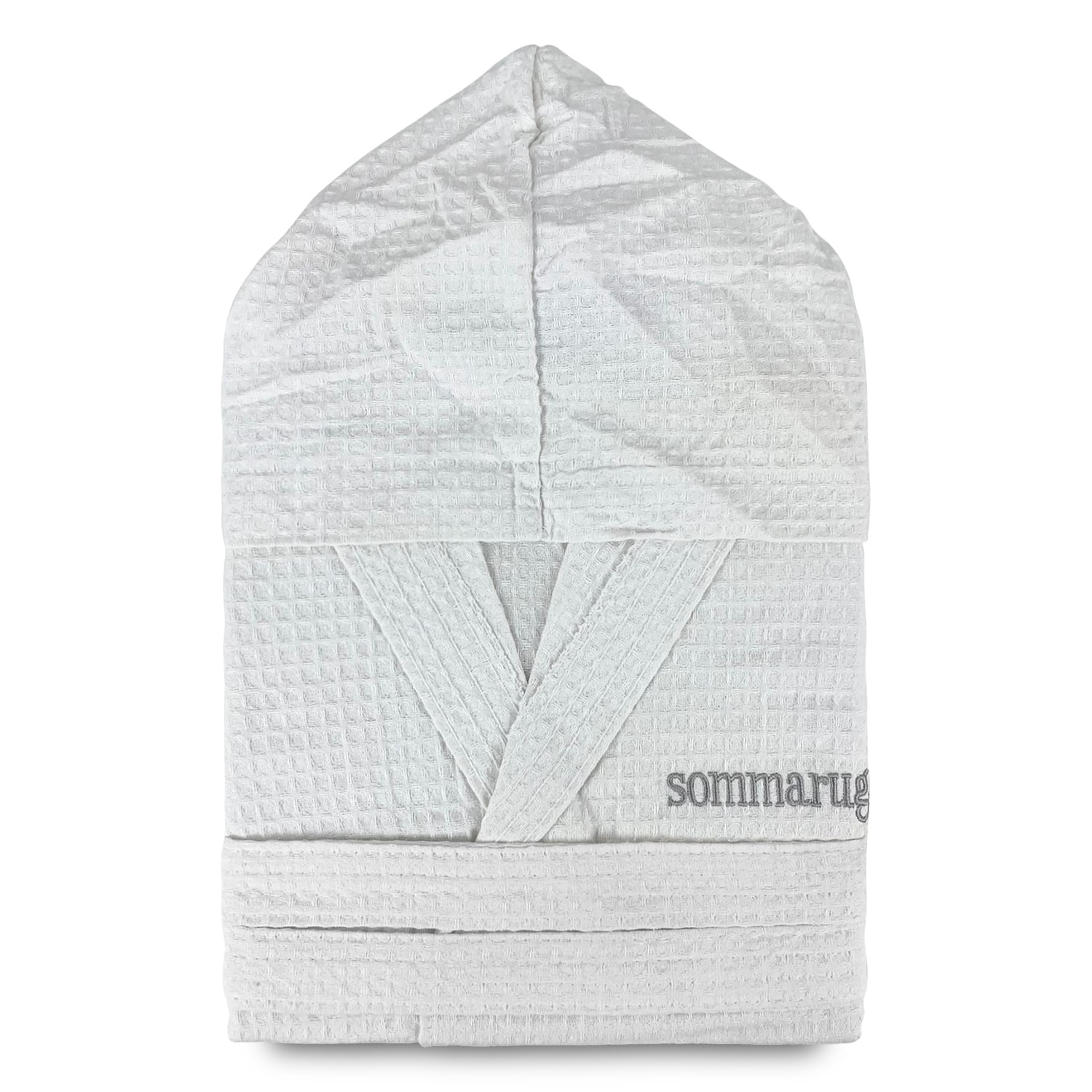 Accappatoio nido d'ape unisex uomo donna Sommaruga 350gr tasche e cappuccio 4219 - Picture 4 of 16