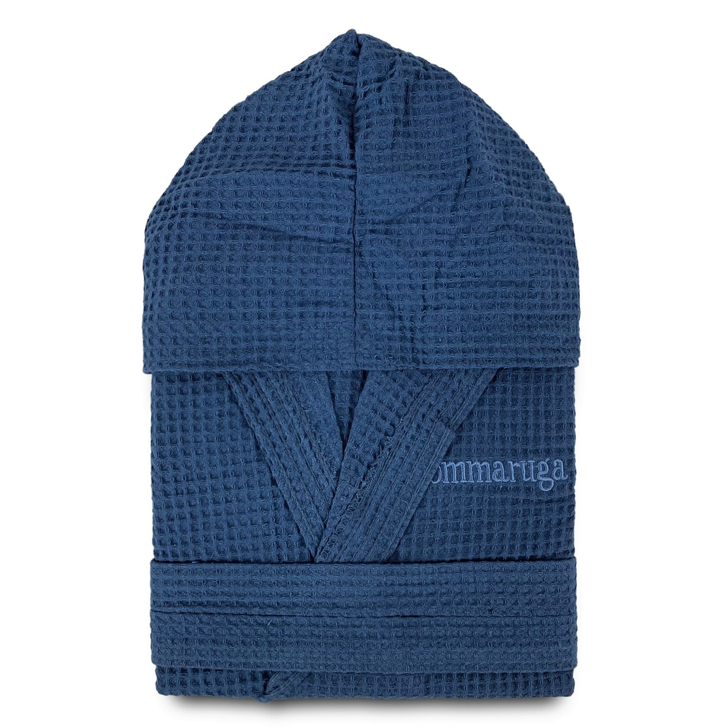 Accappatoio nido d'ape unisex uomo donna Sommaruga 350gr tasche e cappuccio 4219 - Picture 5 of 16