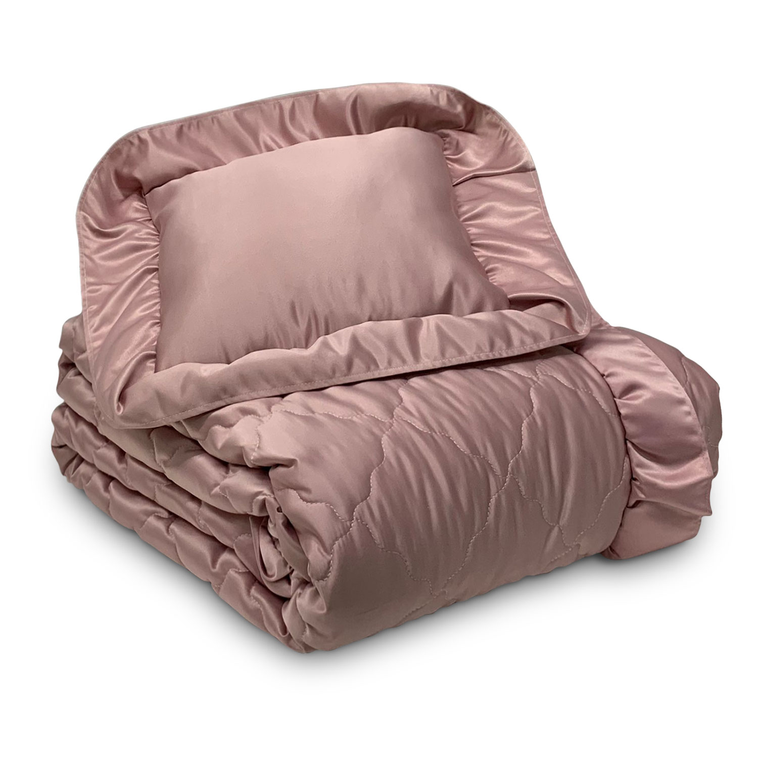 Frühlingssteppdecke Doppelbett Laura Blasi Satin Queen 4958 - Bild 5 von 12