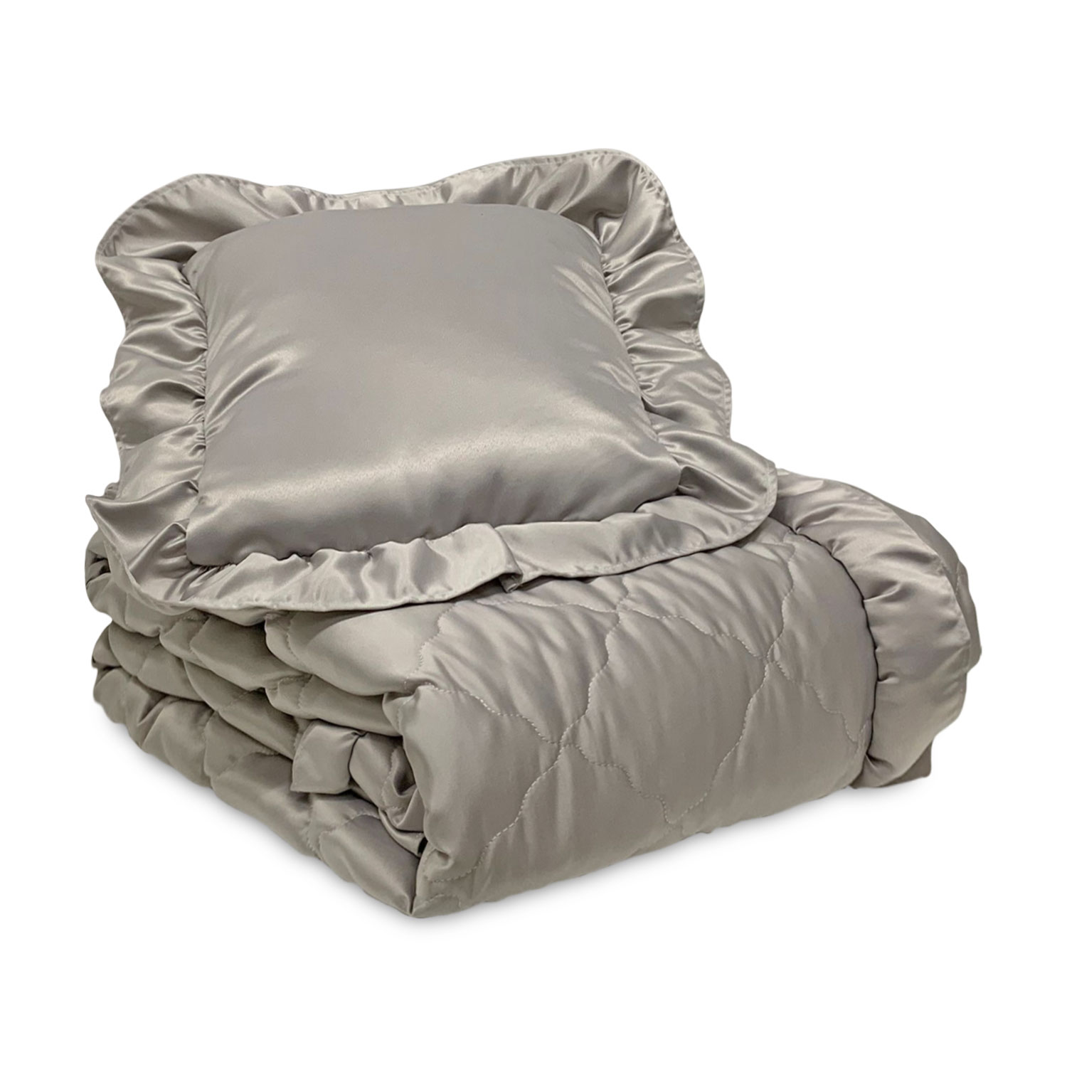Frühlingssteppdecke Doppelbett Laura Blasi Satin Queen 4958 - Bild 6 von 12