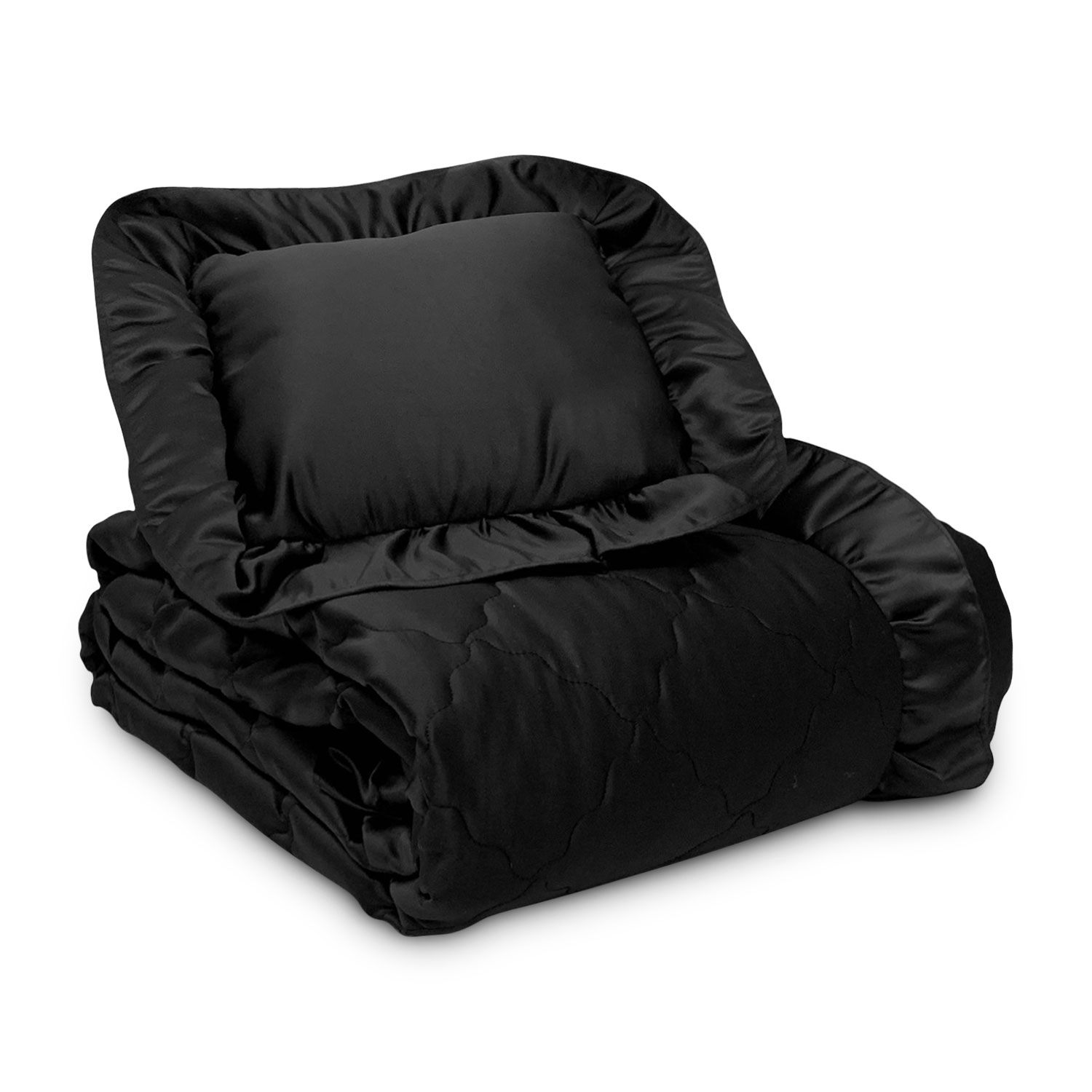 Frühlingssteppdecke Doppelbett Laura Blasi Satin Queen 4958 - Bild 8 von 12