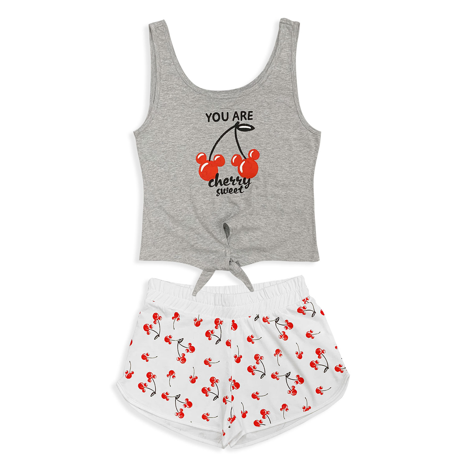 Pigiama corto donna Disney Mickey Mouse canotta e pantaloncino in cotone 4971 - Imagen 7 de 7