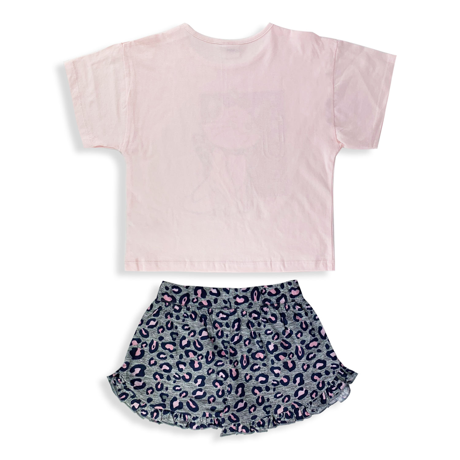 Pigiama corto bambina Disney Aristogatti Marie T-shirt pantaloncino cotone 5424 - Foto 7 di 7