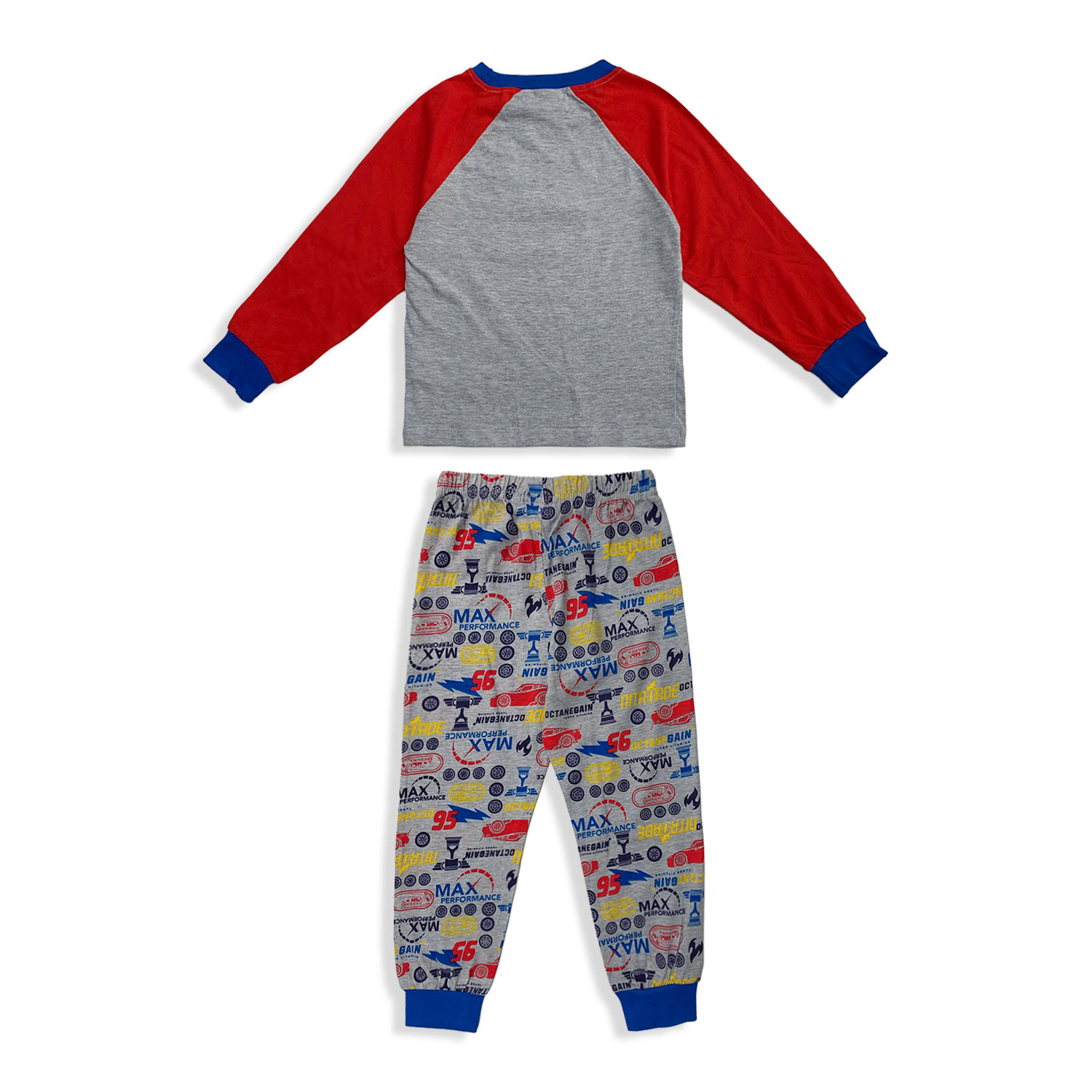 Disney Cars Official Lightning Long Sleeve Baby Cotton Pajamas 5536 - Picture 9 of 10