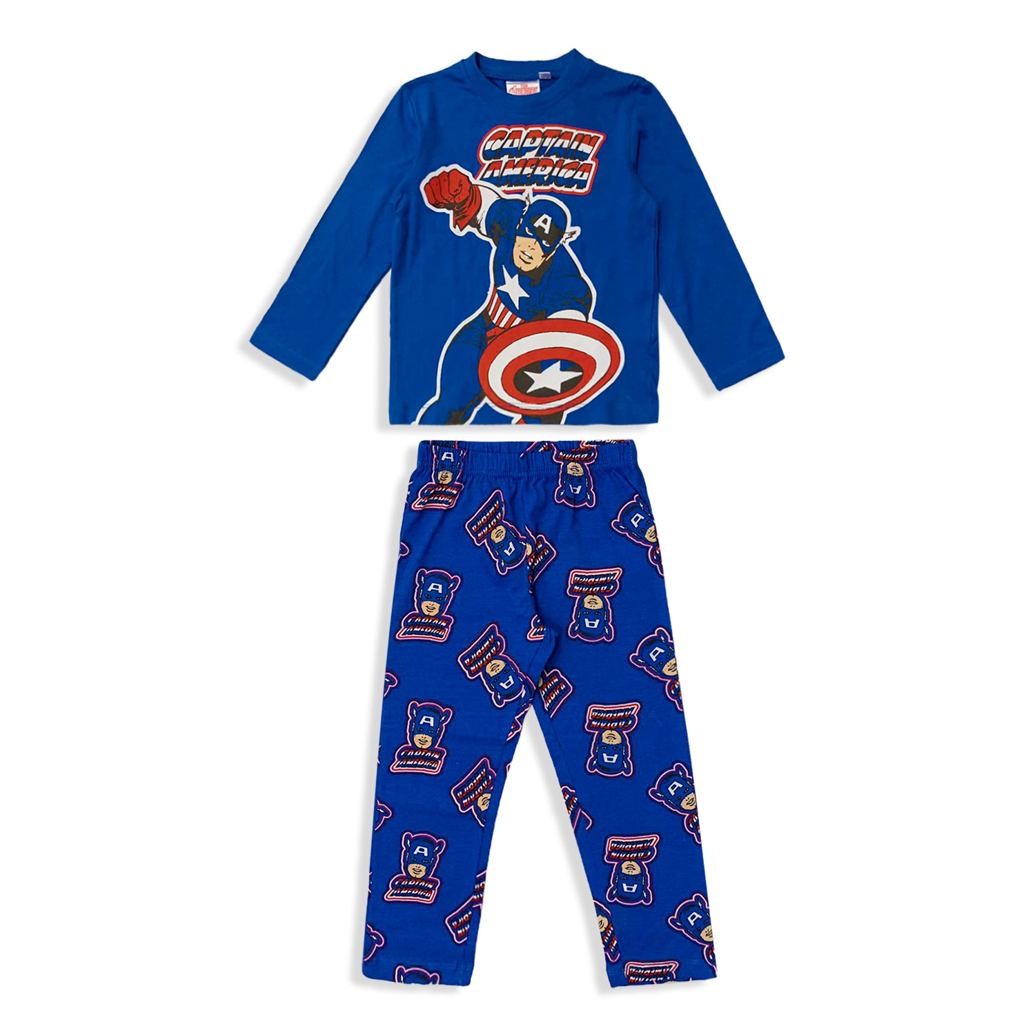 Marvel Avengers Official Long Sleeve Cotton Baby Pyjamas 5567 - Picture 5 of 10