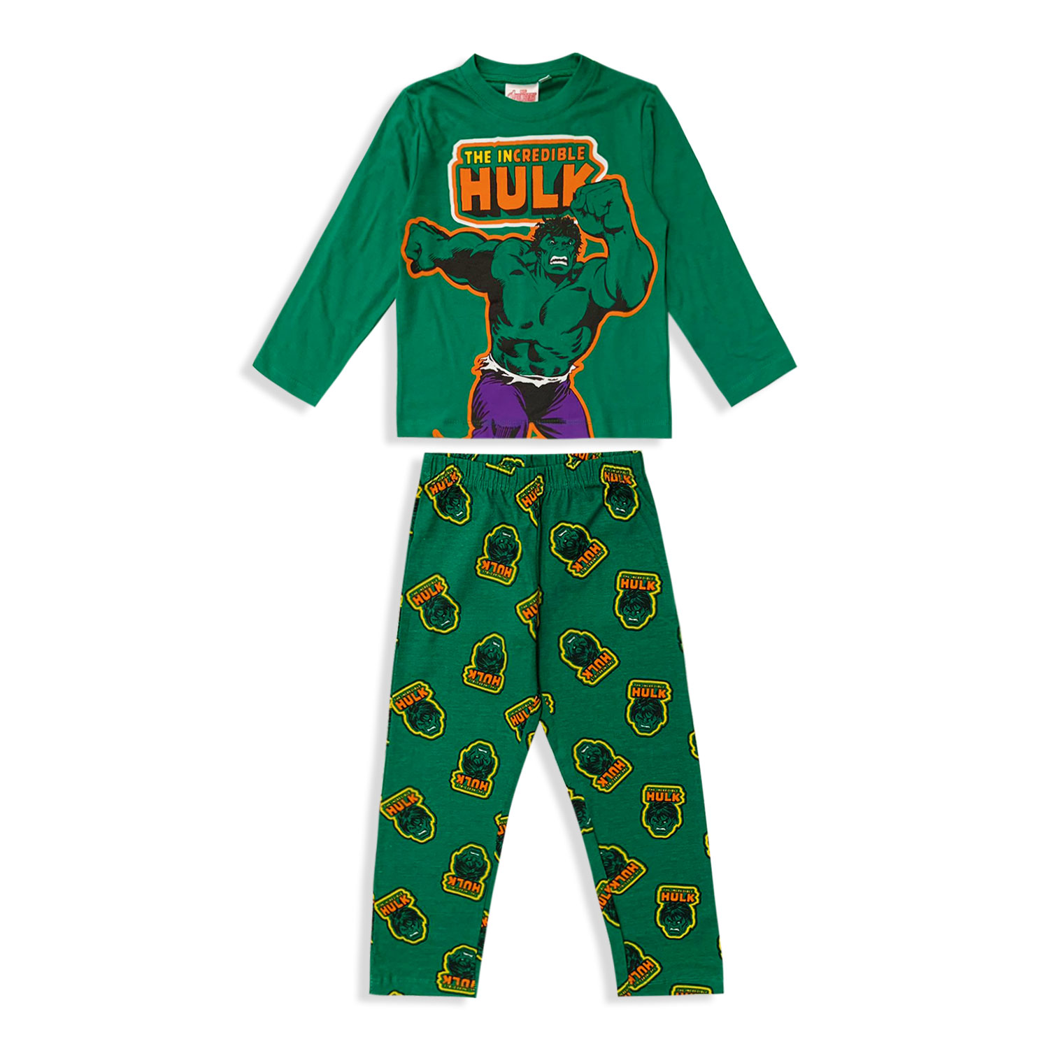 Marvel Avengers Official Long Sleeve Cotton Baby Pyjamas 5567 - Picture 8 of 10