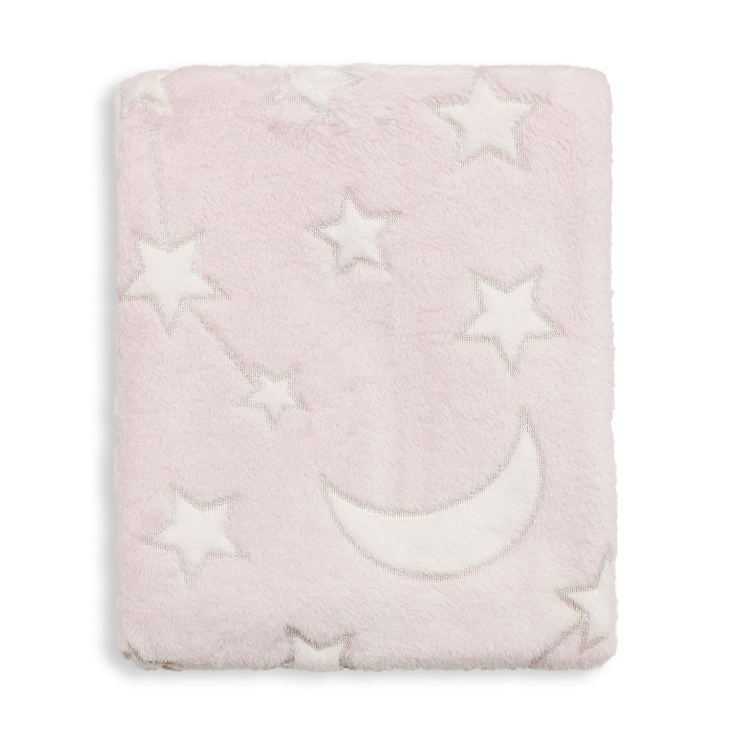 Bestickte Babydecke Wiege Kinderwagen Nazarener Gabrielli Sterne Mond 5797 - Bild 7 von 8