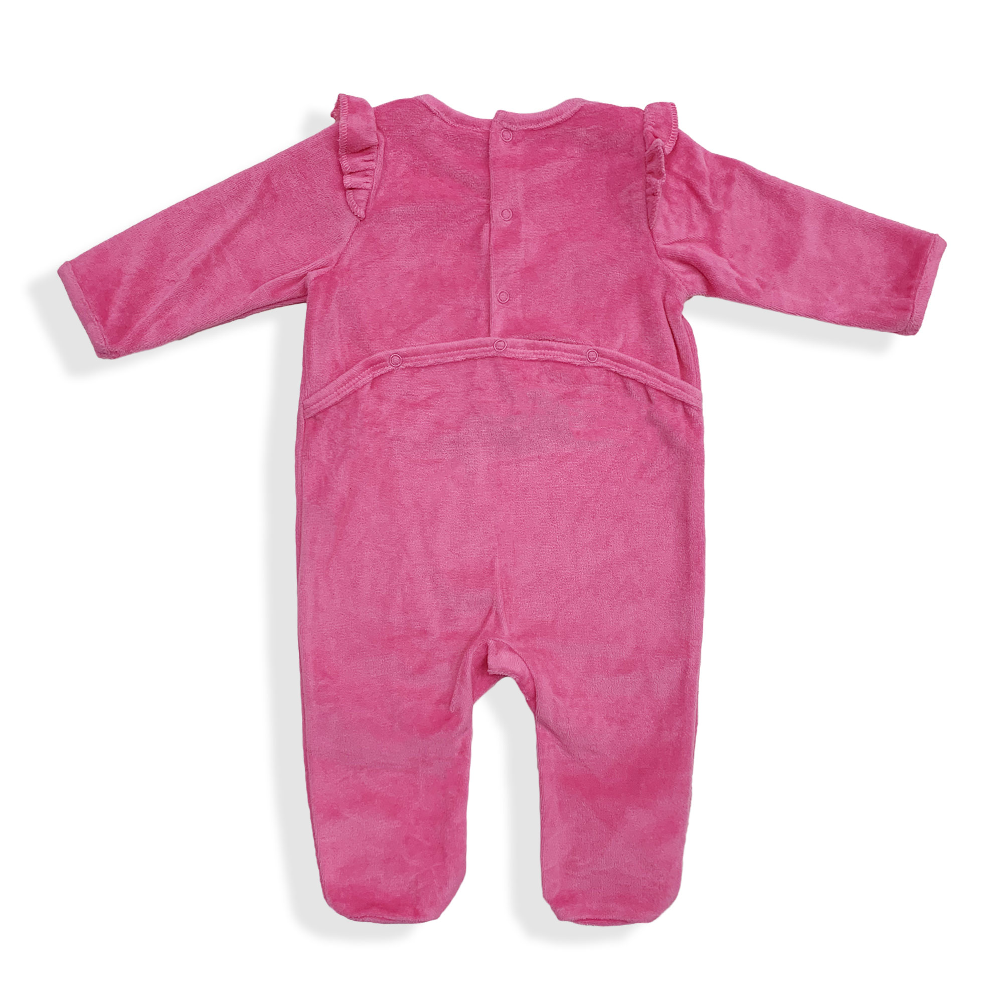 Tutina Disney Pagliaccetto neonato Minnie Mouse Pigiama ciniglia bimba 5934 - Foto 3 di 7