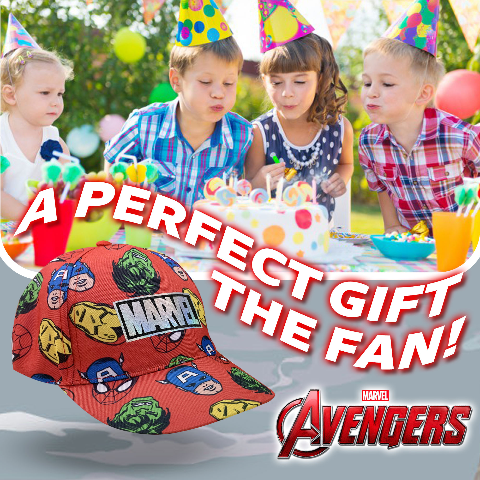 Cappellino per bambino ufficiale Marvel Avengers berretto con visiera 6169 - Picture 8 of 15