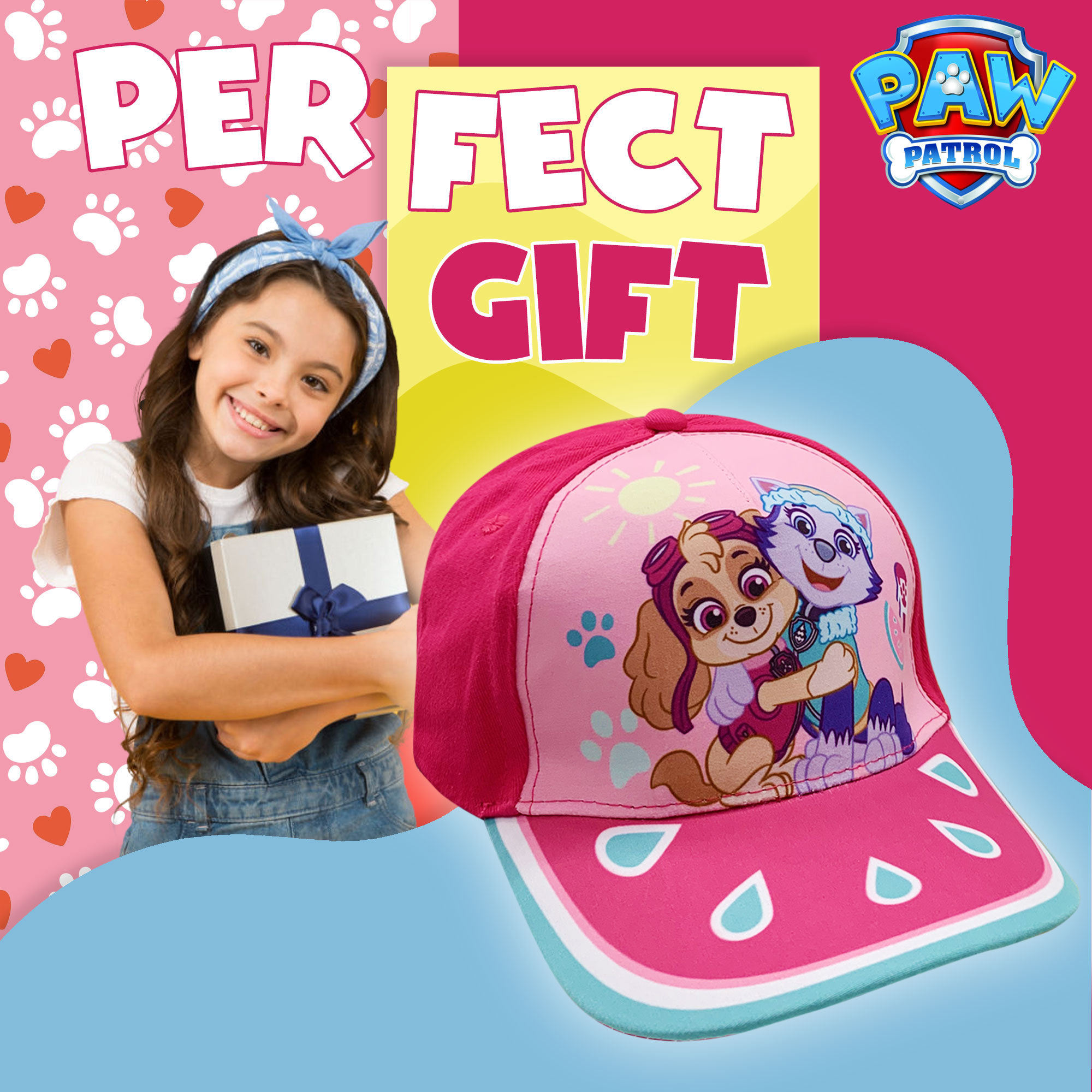 Cappellino per bambina Nickelodeon Paw Patrol berretto baseball bimba 6175 - Picture 16 of 24