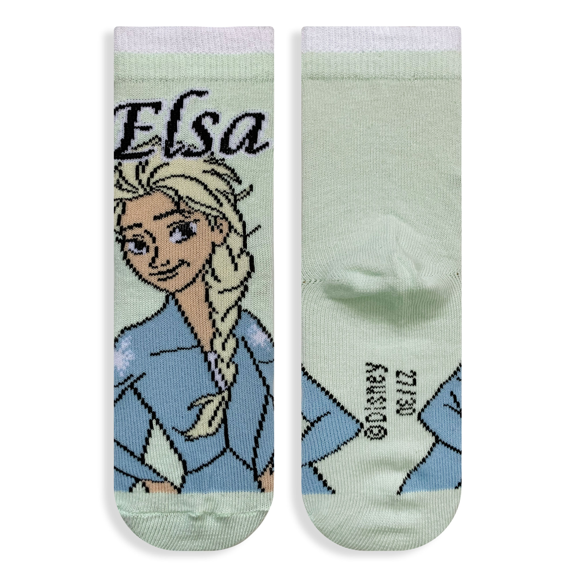Calzini bambina Disney Frozen Elsa set 3 paia in cotone 6222 - Picture 15 of 23