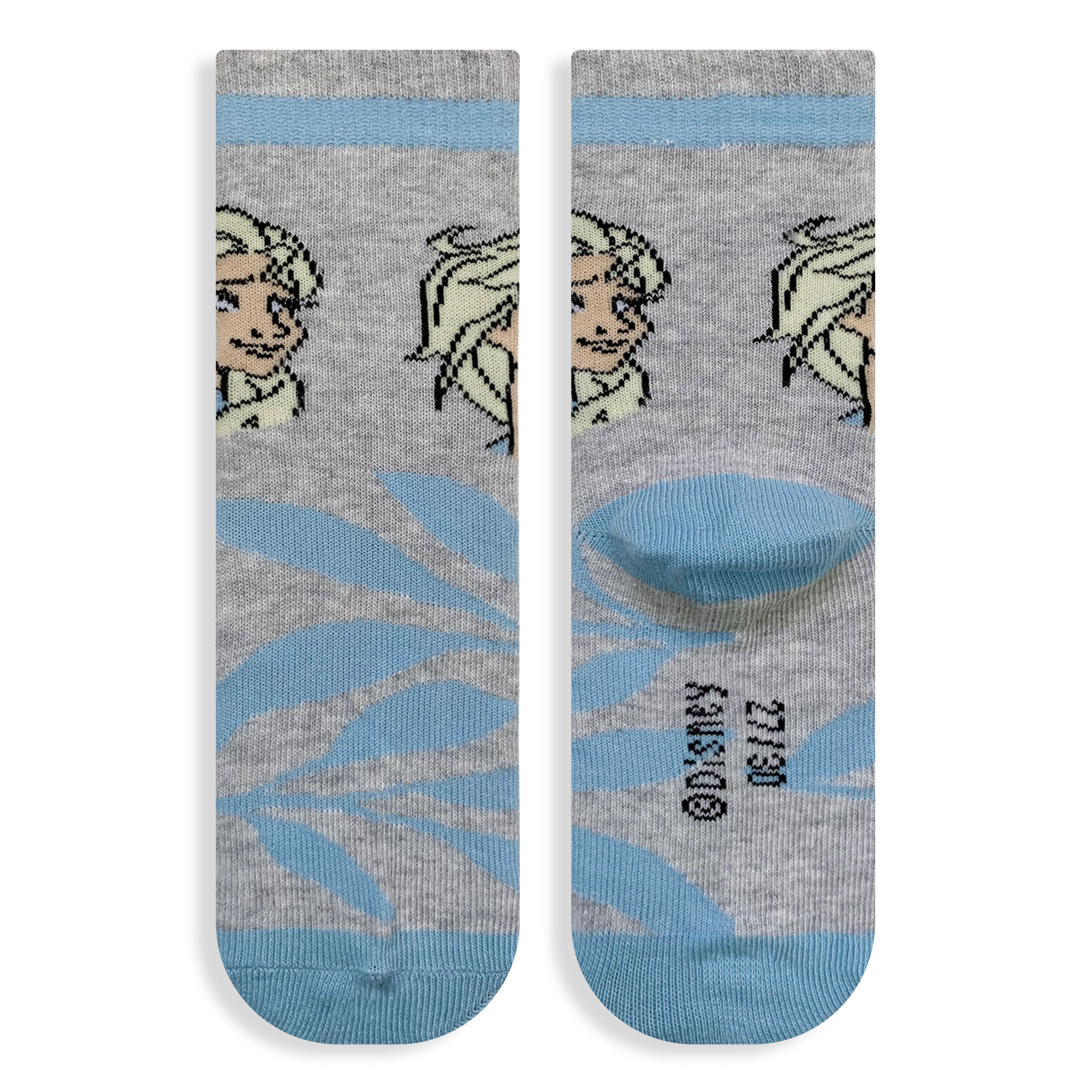 Calzini bambina Disney Frozen Elsa set 3 paia in cotone 6222 - Picture 17 of 23