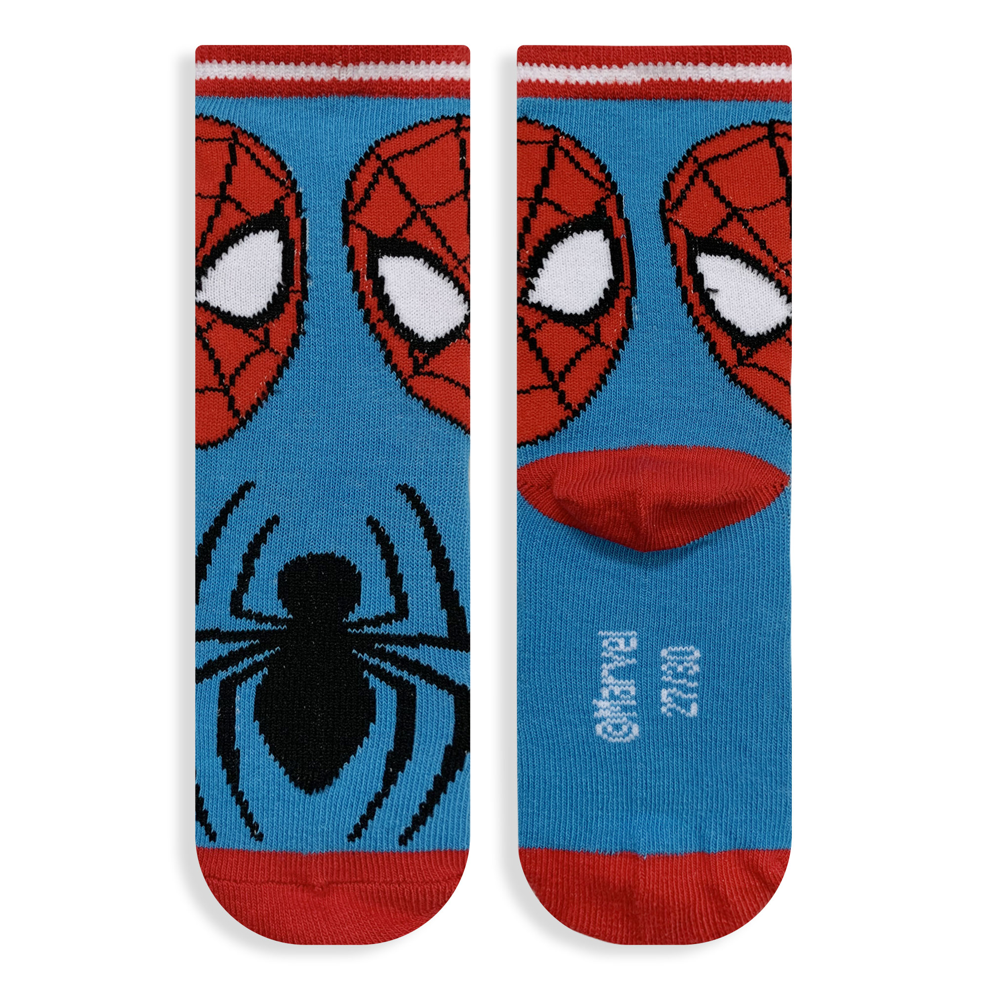Marvel Spiderman Kids Socks Set 3 Pairs Cotton 6223 - Picture 7 of 13