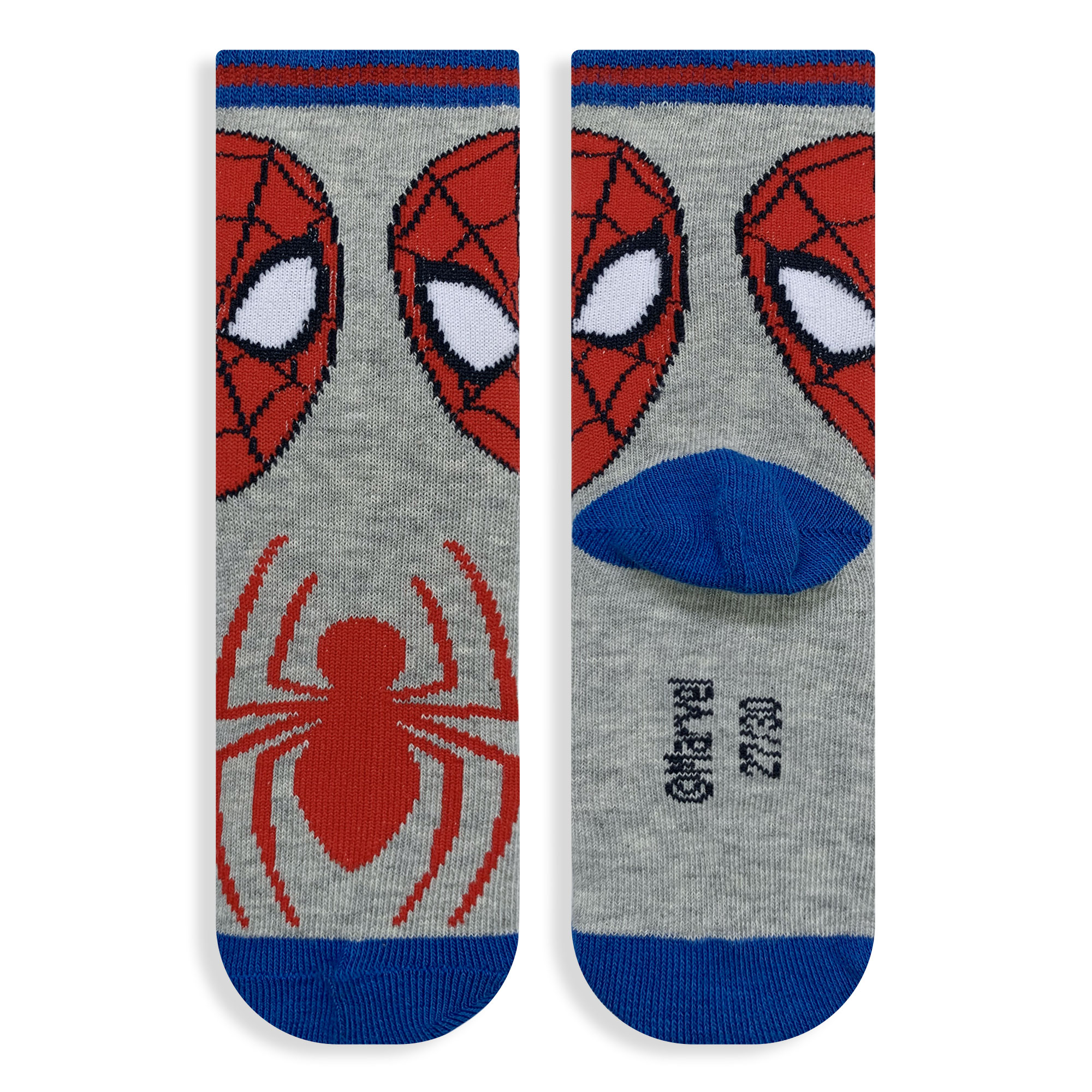 Marvel Spiderman Kids Socks Set 3 Pairs Cotton 6223 - Picture 12 of 13