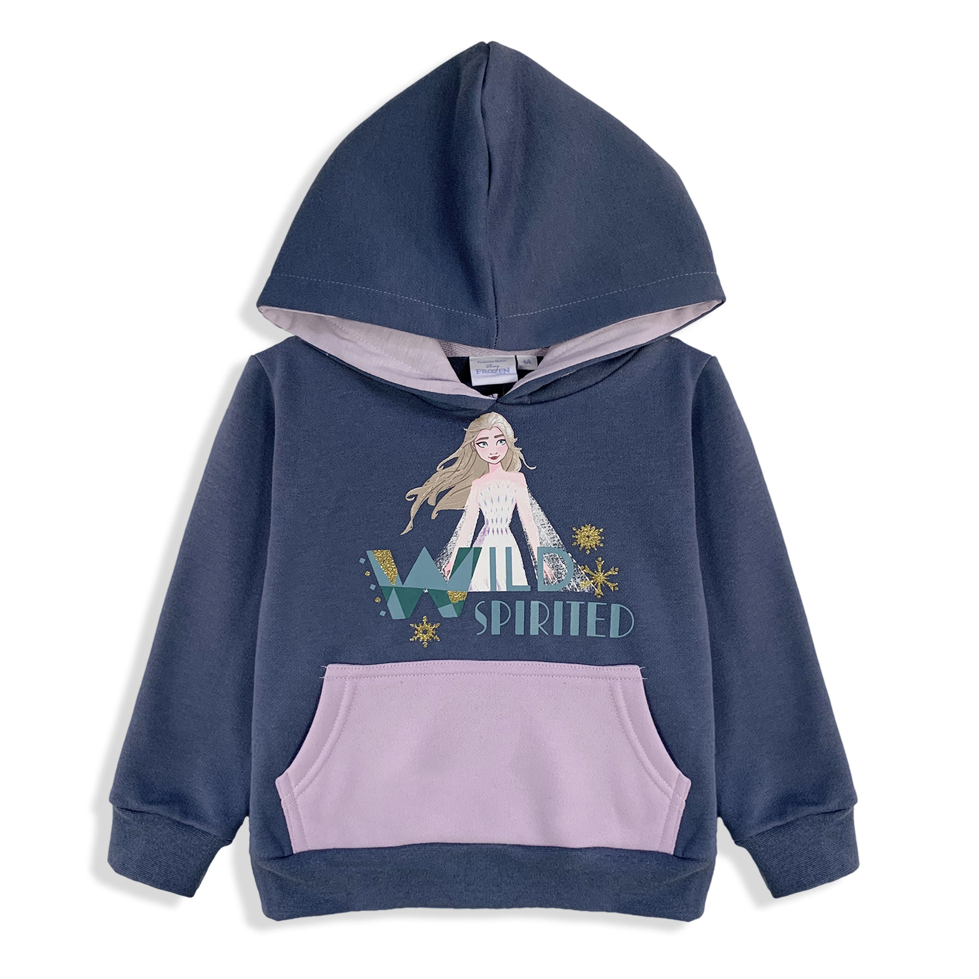 Disney Frozen Elsa Girls Long Sleeve Hoodie Girl 6263 - Picture 2 of 13