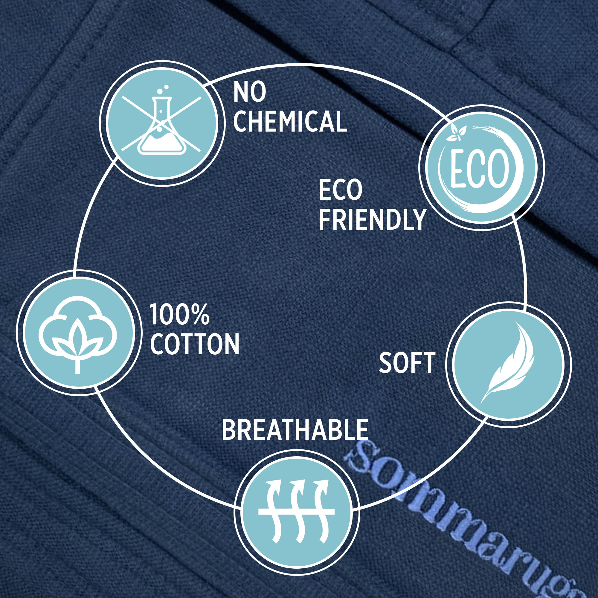 Sommaruga Unisex Herren Damen Micro Frottee Bademantel Baumwolle Reise 6419 - Bild 5 von 69