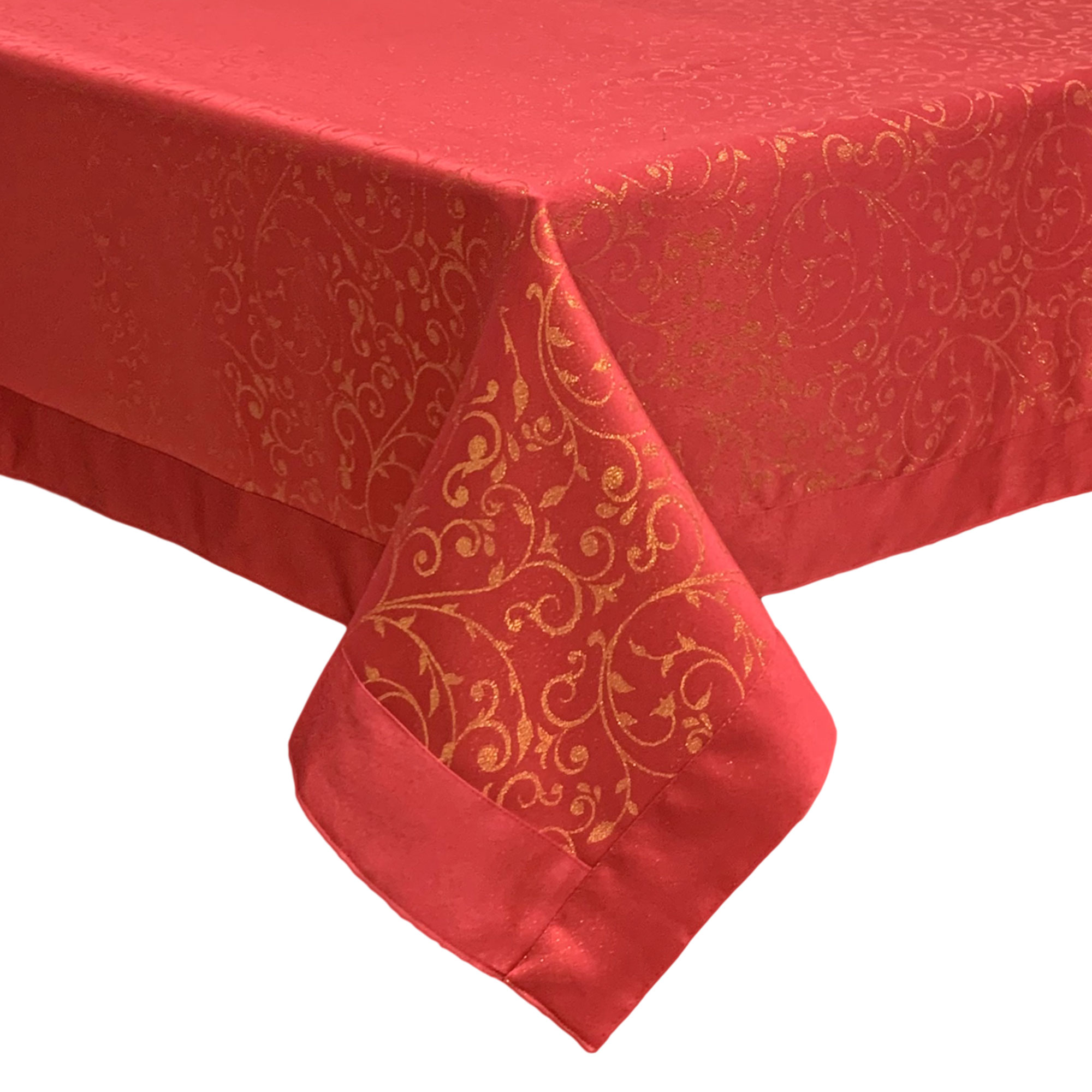 Tovaglia Natalizia lurex antimacchia idrorepellente Preziosa Home 12 posti 6523 - Foto 8 di 10