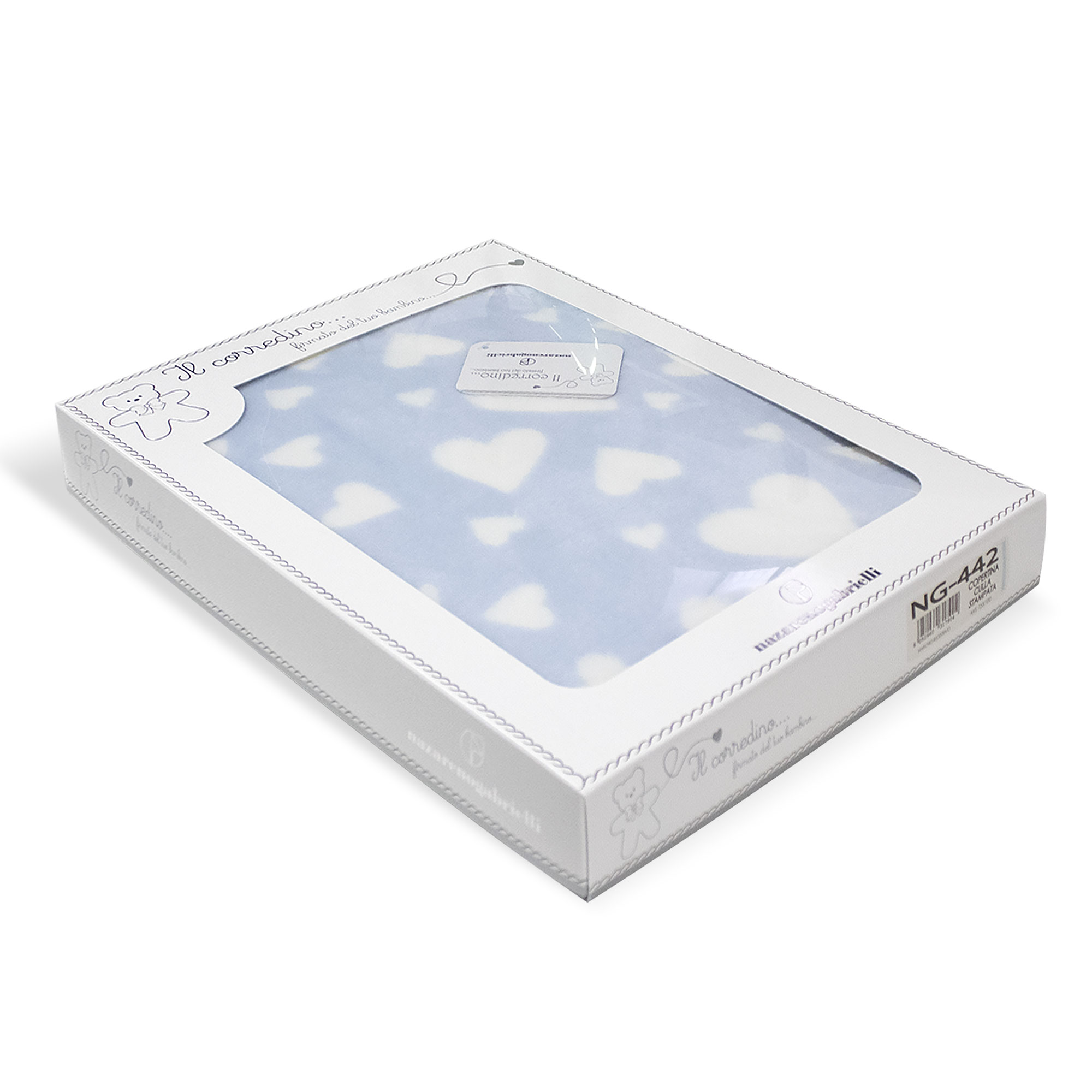 Copertina Neonato Culla Carrozzina coperta pile stampata 75x100cm bambini 6855 - Picture 3 of 22