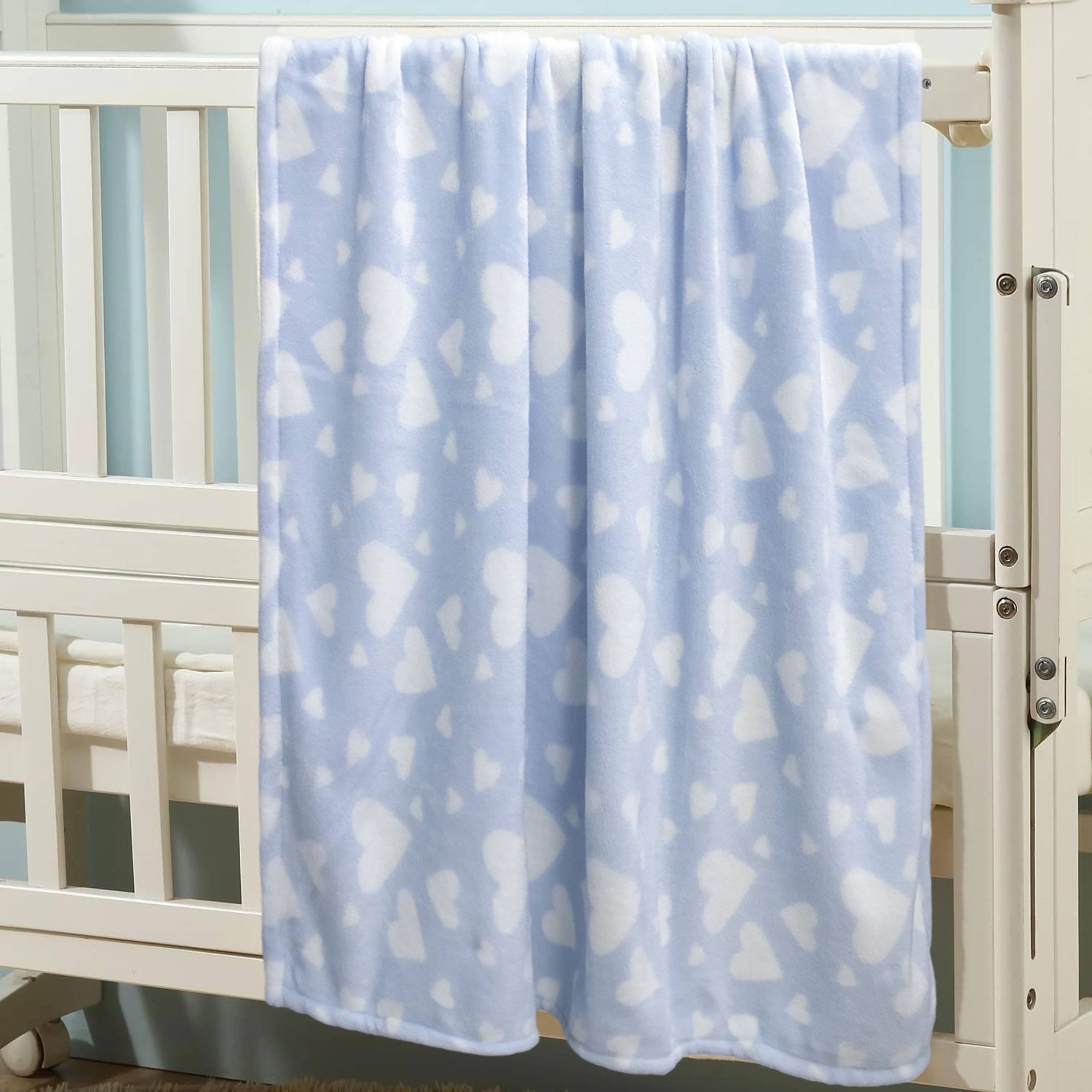 Copertina Neonato Culla Carrozzina coperta pile stampata 75x100cm bambini 6855 - Picture 7 of 22