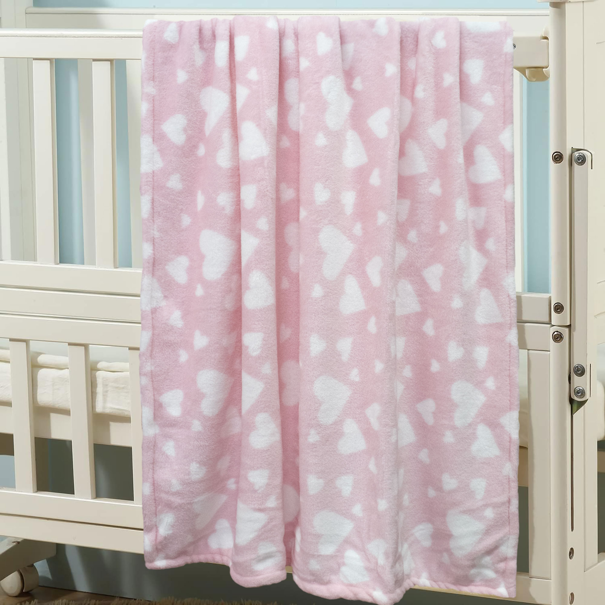 Copertina Neonato Culla Carrozzina coperta pile stampata 75x100cm bambini 6855 - Picture 21 of 22